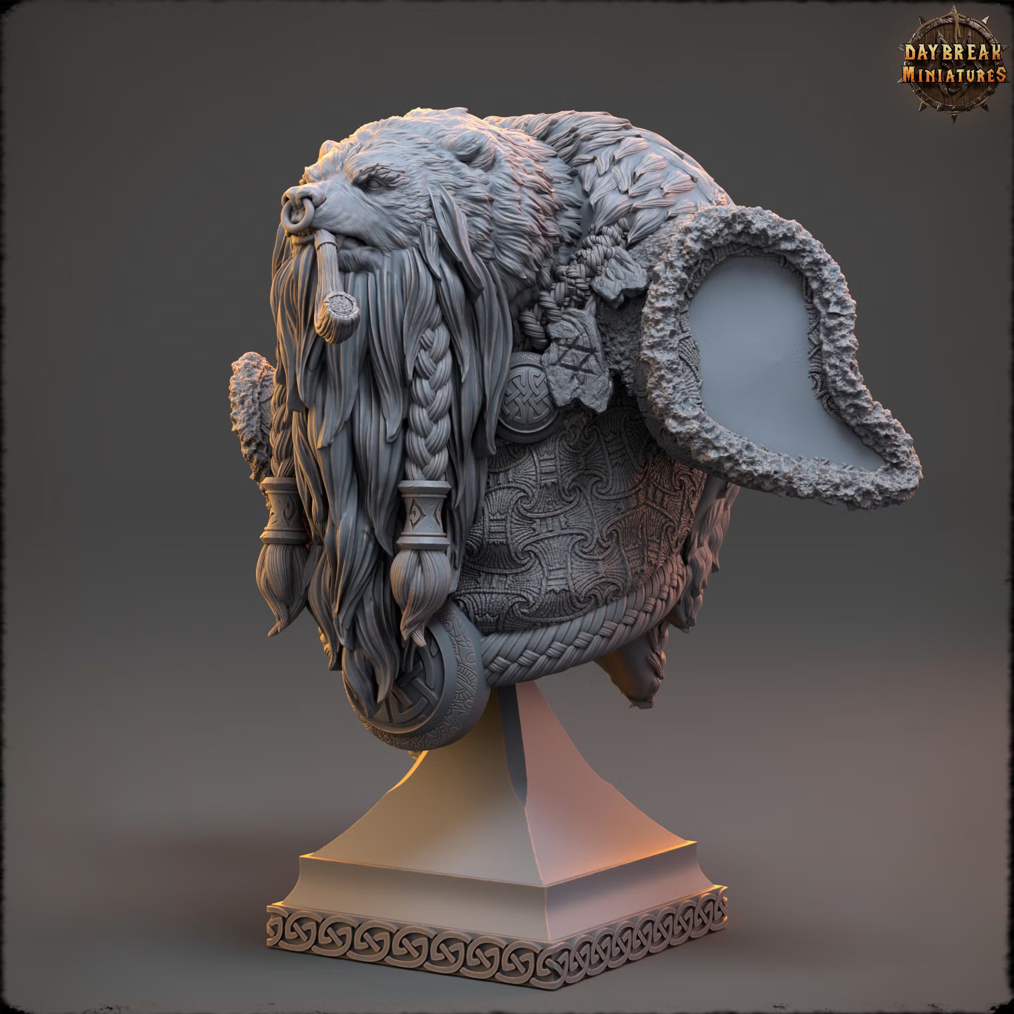 Evener Smoke - Bust — Daybreak Miniatures, official view 2
