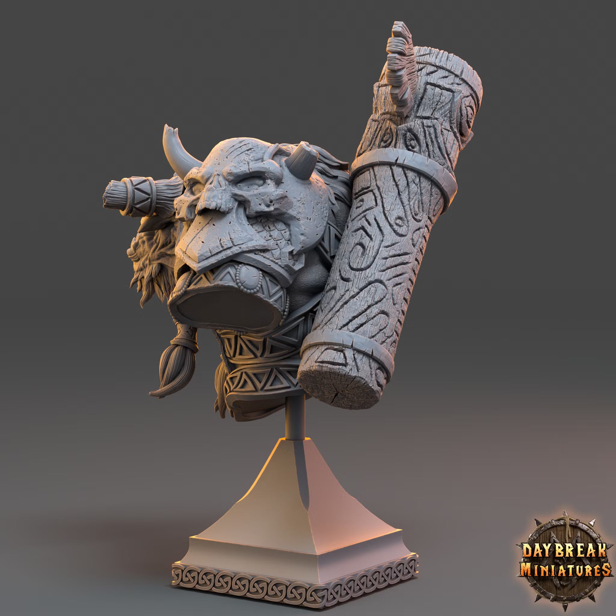 Christo Hellborn - Bust — Daybreak Miniatures, official view 3
