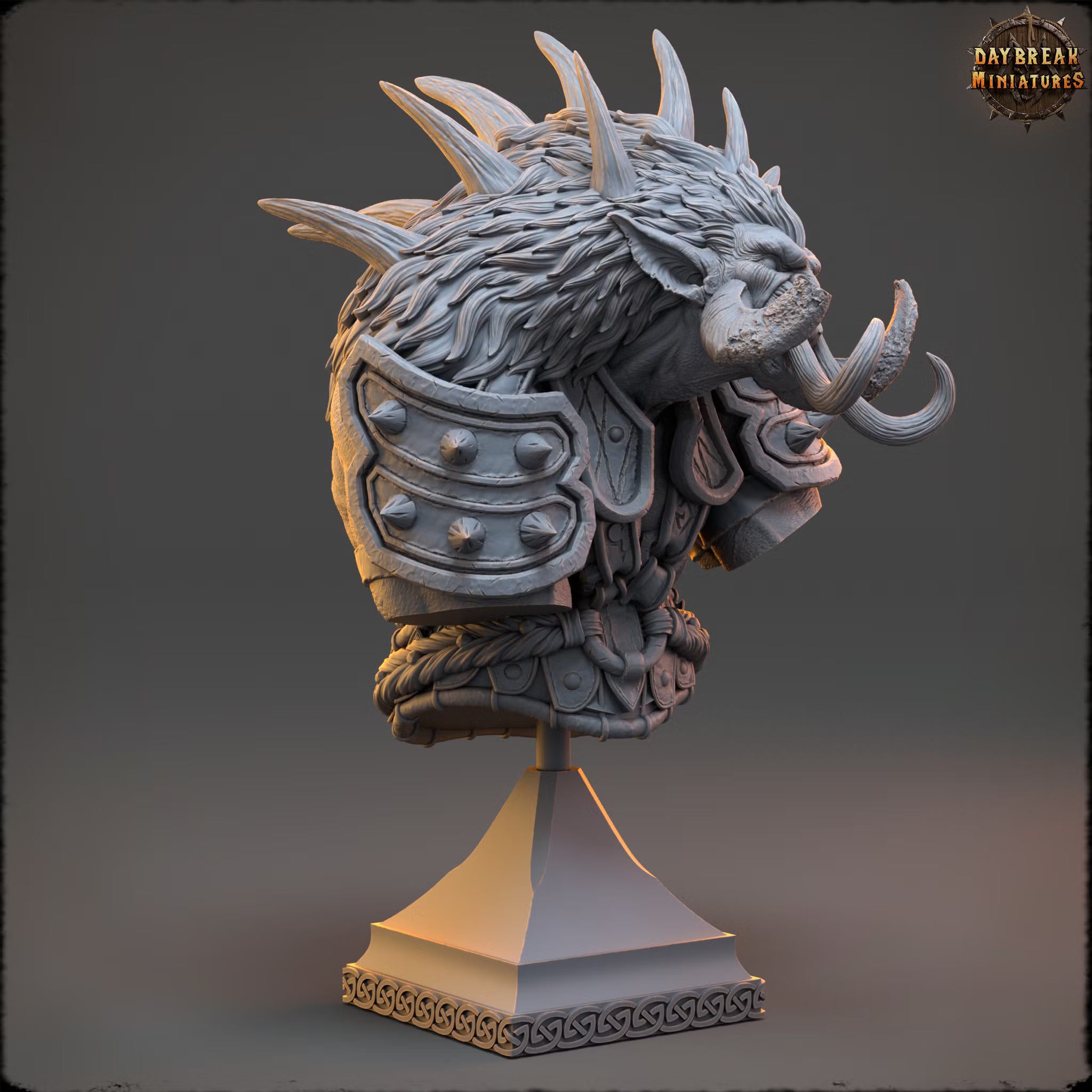 Jolan Frak - Bust — Daybreak Miniatures, official view 2