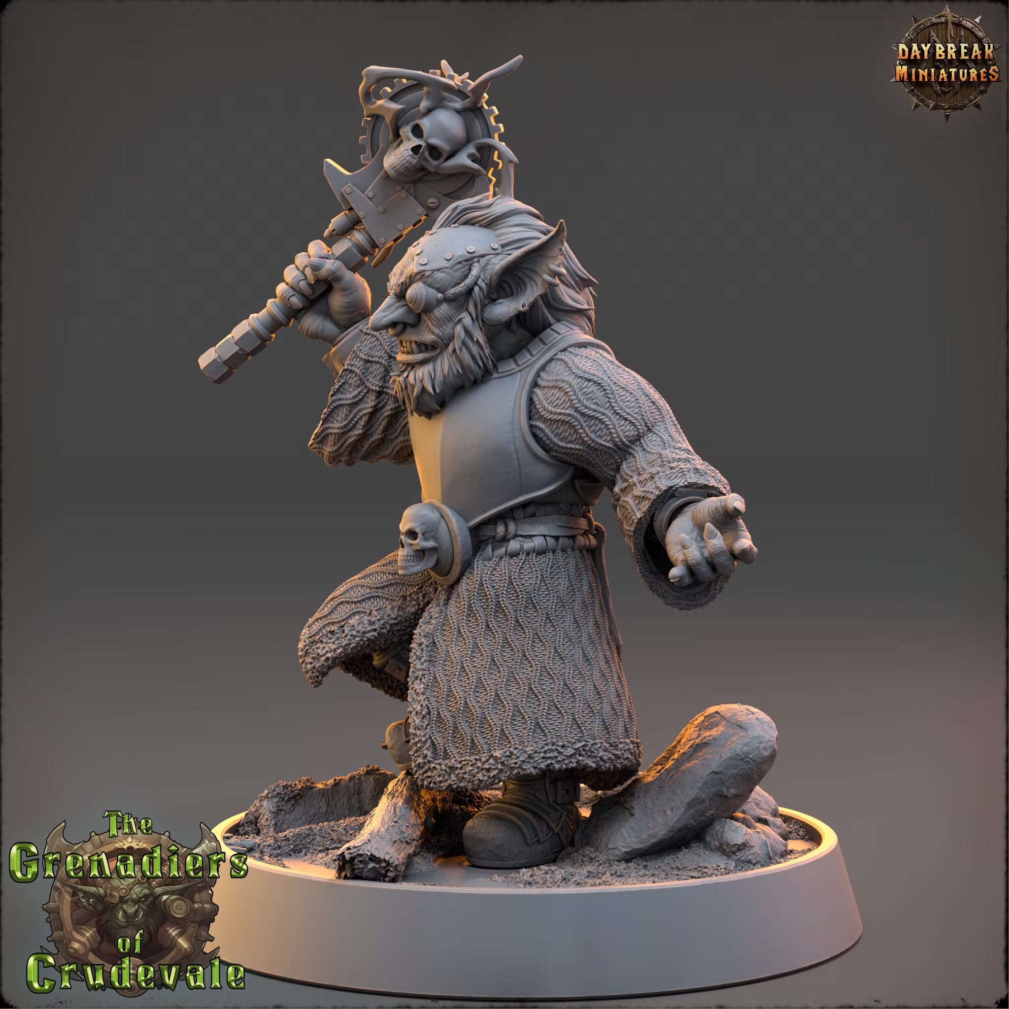Chieftain Steely Popov — Daybreak Miniatures, official view 2