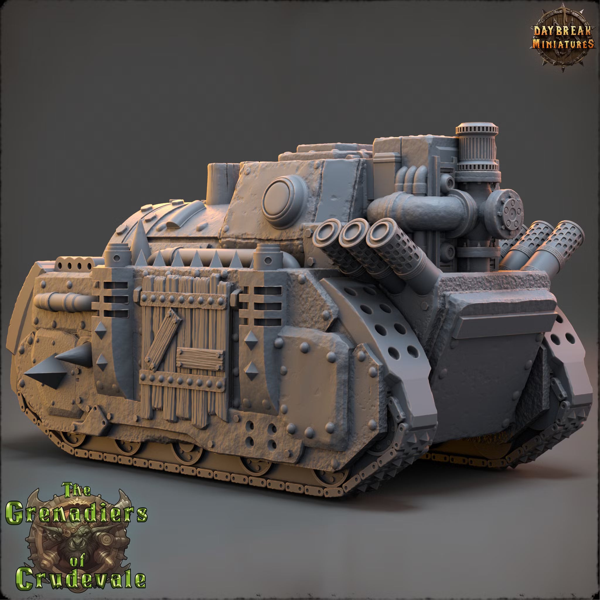 Zupra Enforced Model 6 — Daybreak Miniatures, official view 3