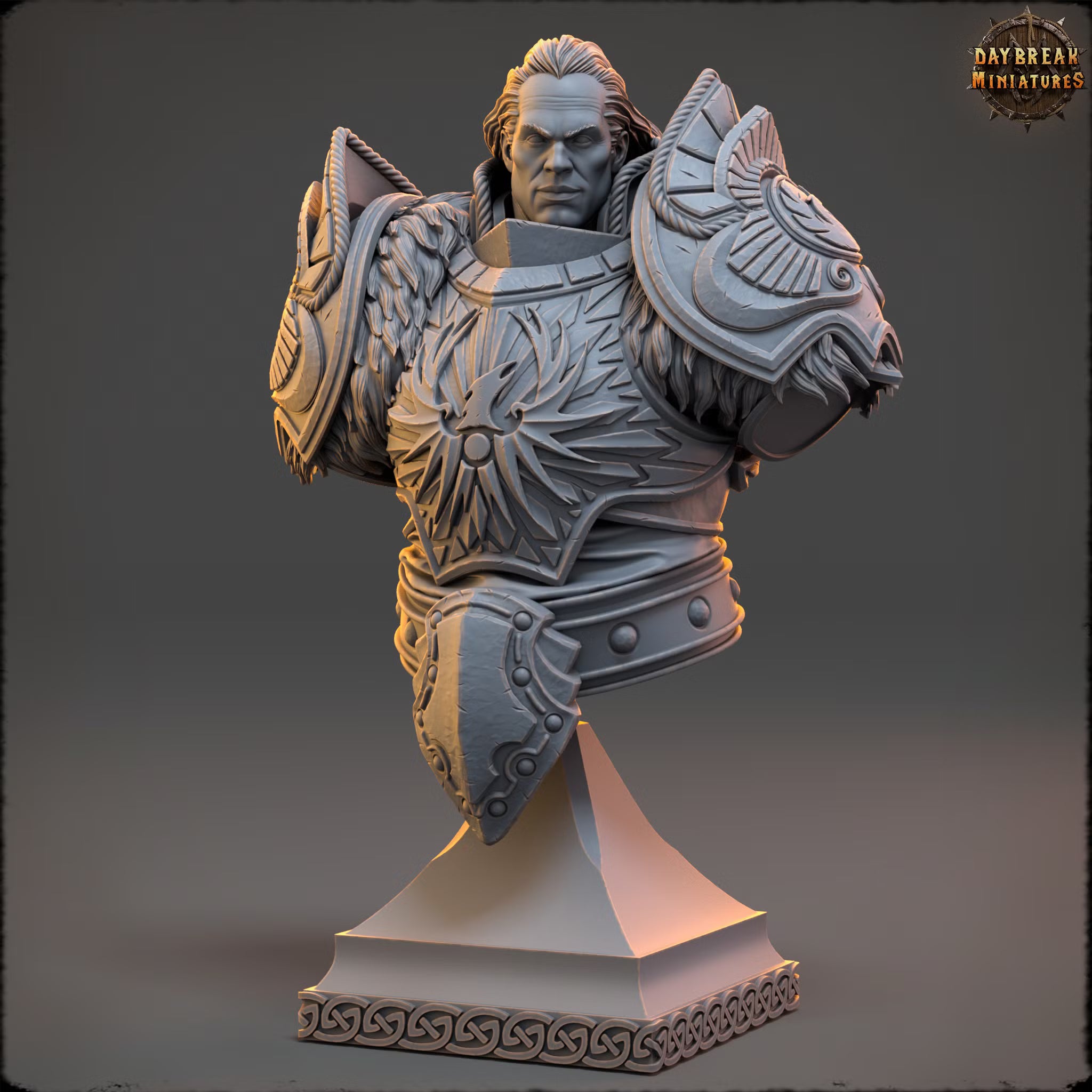Count Obsidius Wraithflame - Bust — Daybreak Miniatures, official view 1