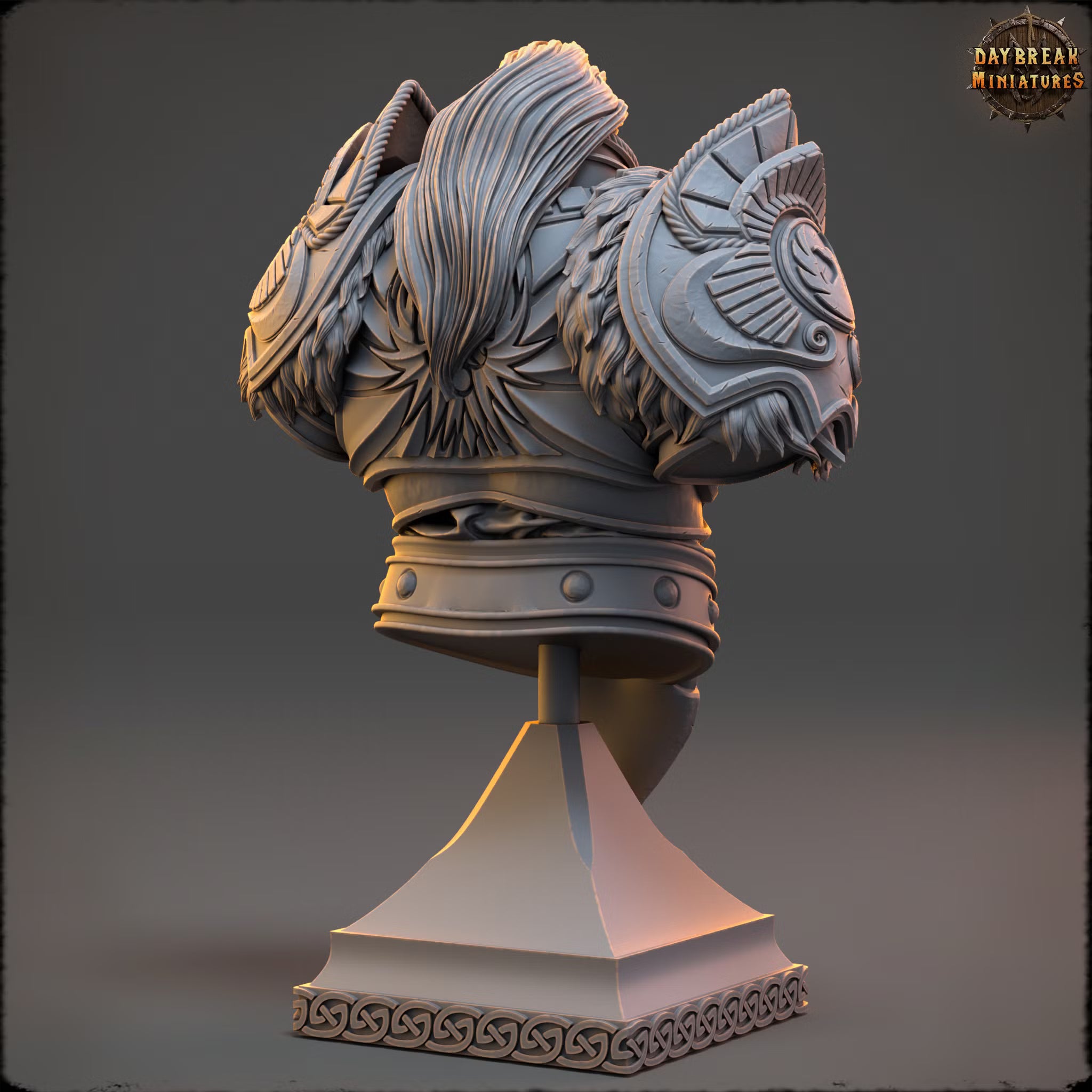 Count Obsidius Wraithflame - Bust — Daybreak Miniatures, official view 3