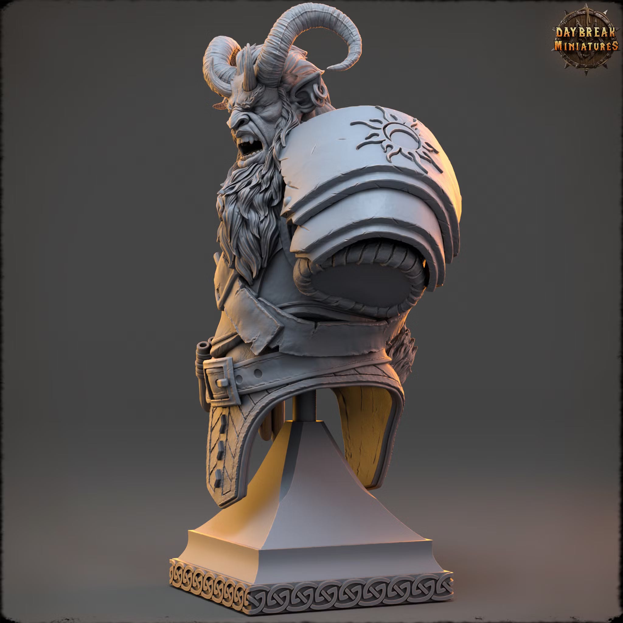 Glahod Rushe - Bust — Daybreak Miniatures, official view 2