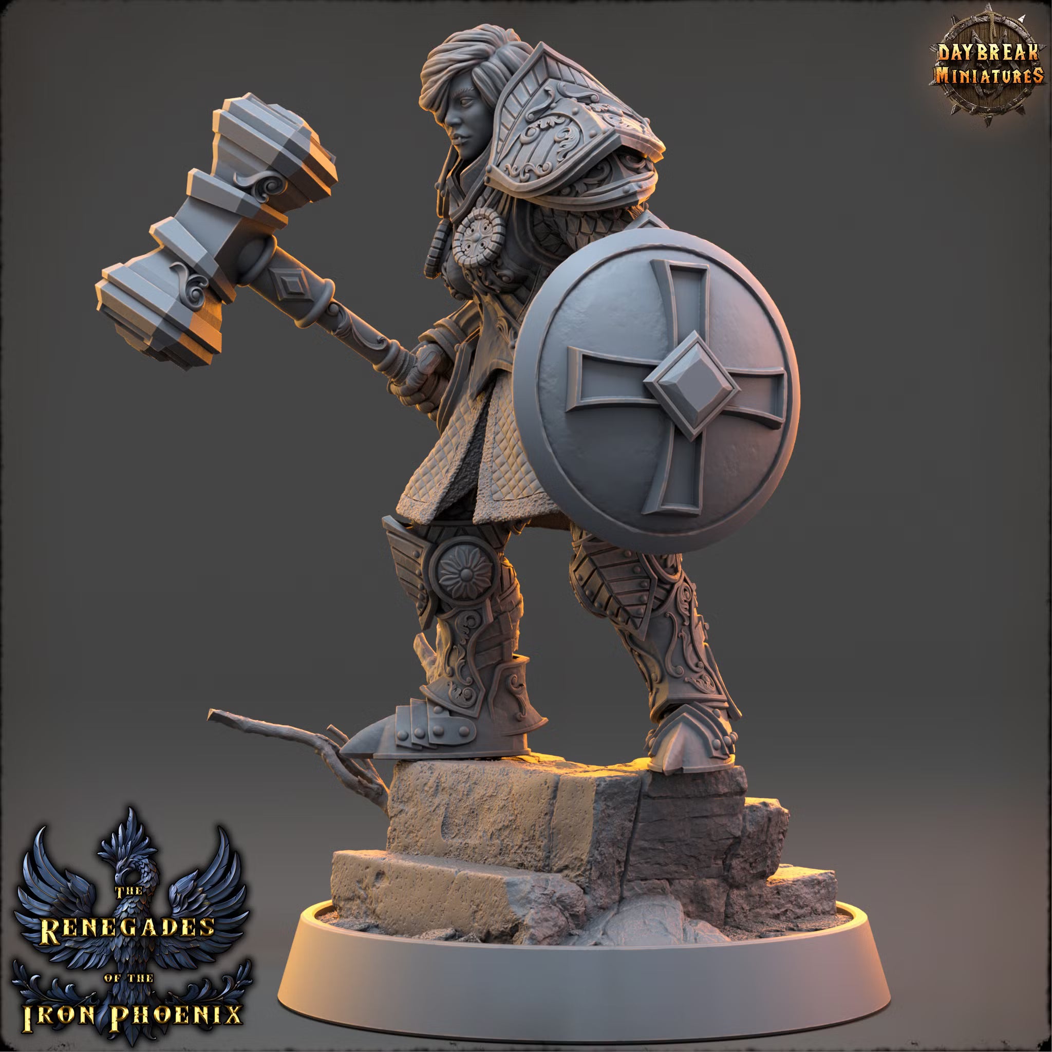 Baronne Juliette de la Rose Sombre — Daybreak Miniatures, official view 2
