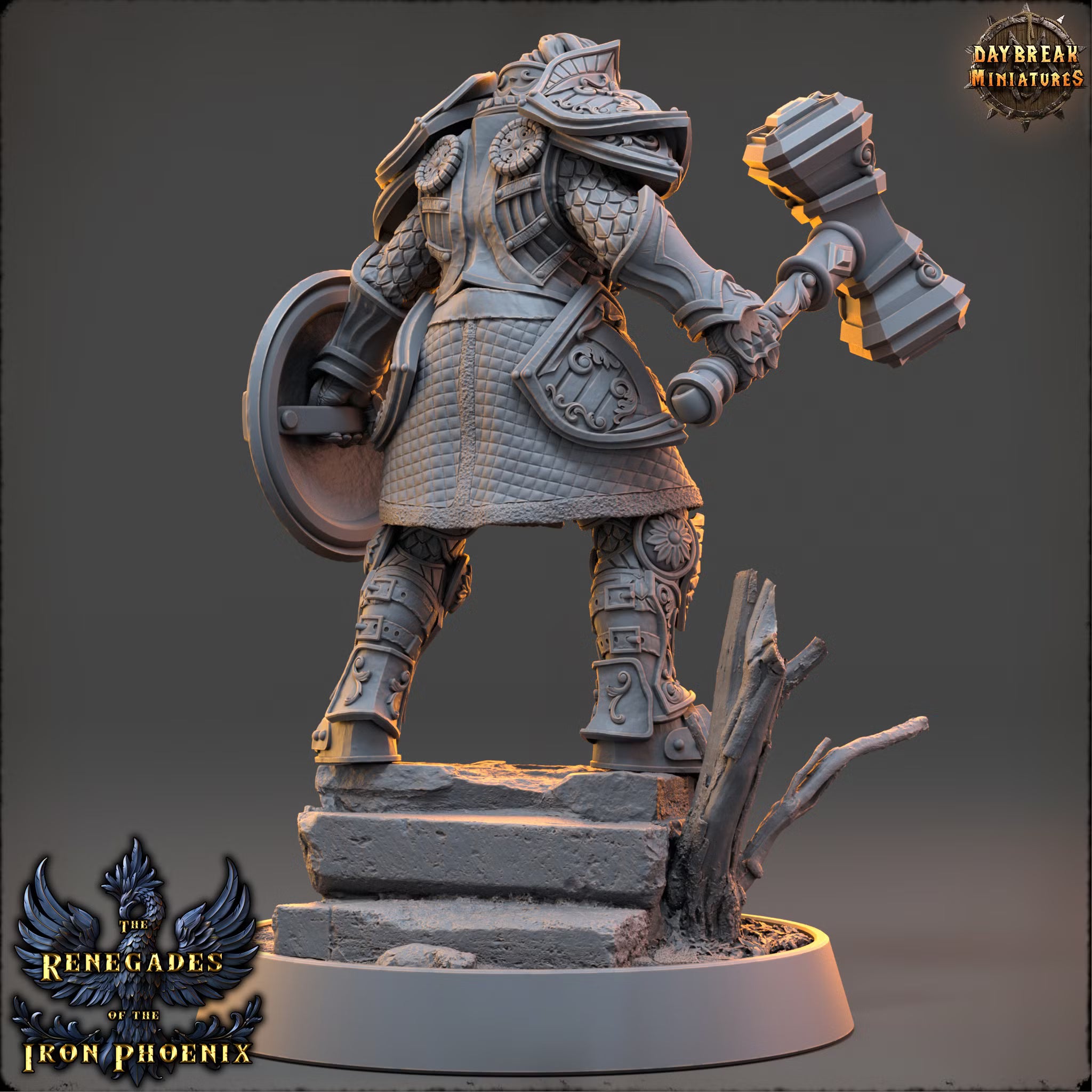 Baronne Juliette de la Rose Sombre — Daybreak Miniatures, official view 3