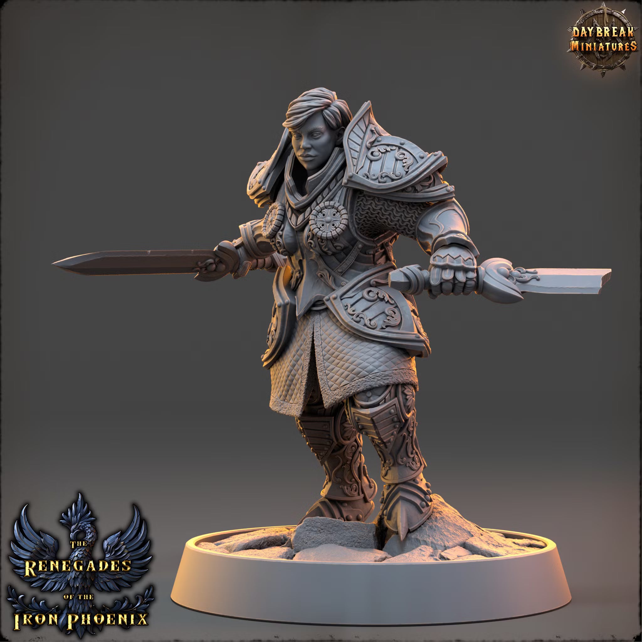 Clémence de l´Épée Brisée — Daybreak Miniatures, official view 1