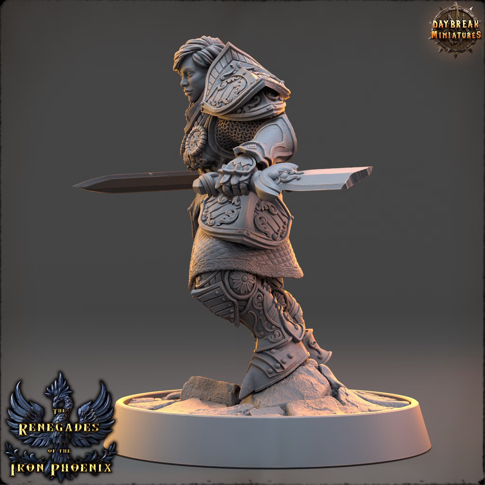 Clémence de l´Épée Brisée — Daybreak Miniatures, official view 2