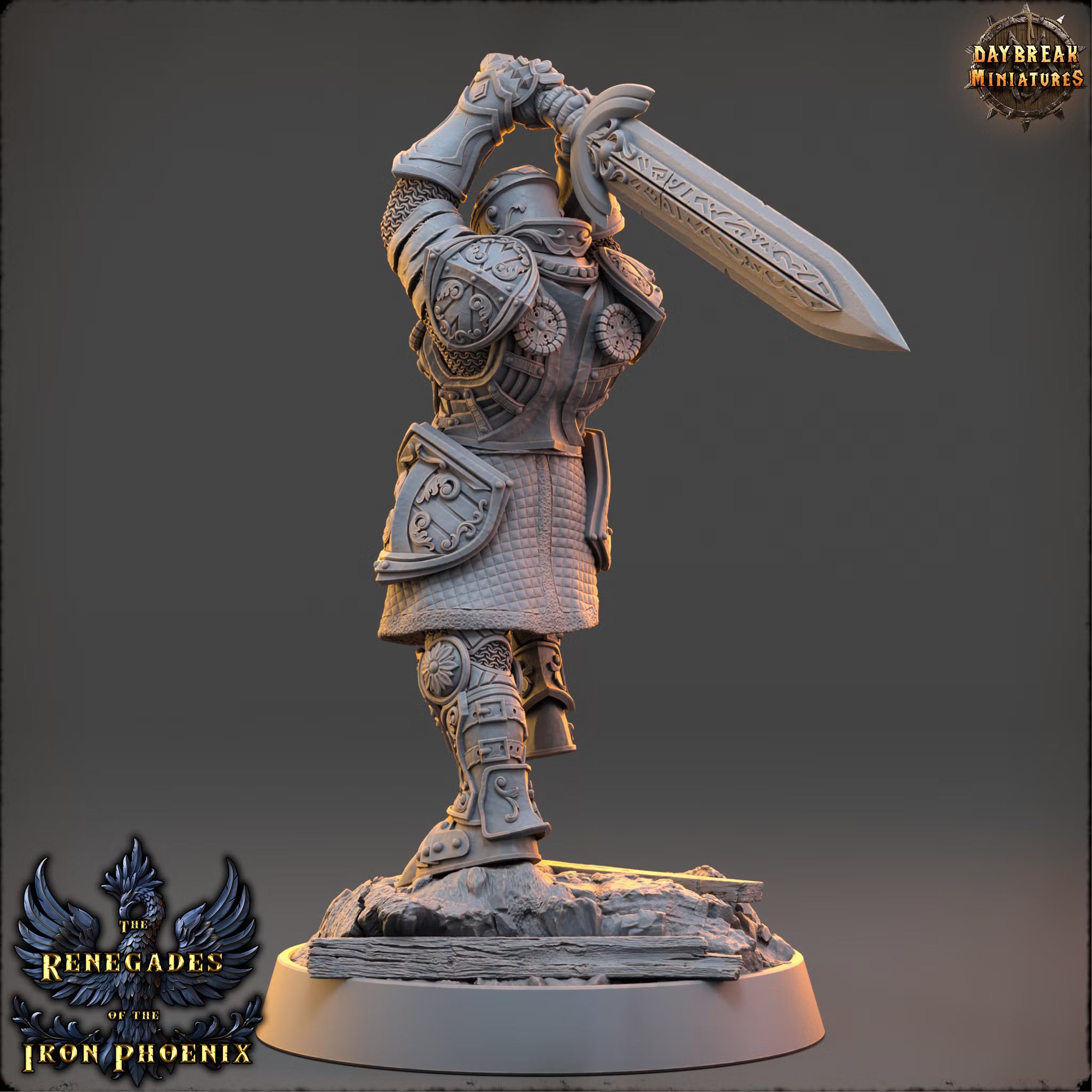 Ghislaine du Faucon Noir — Daybreak Miniatures, official view 3