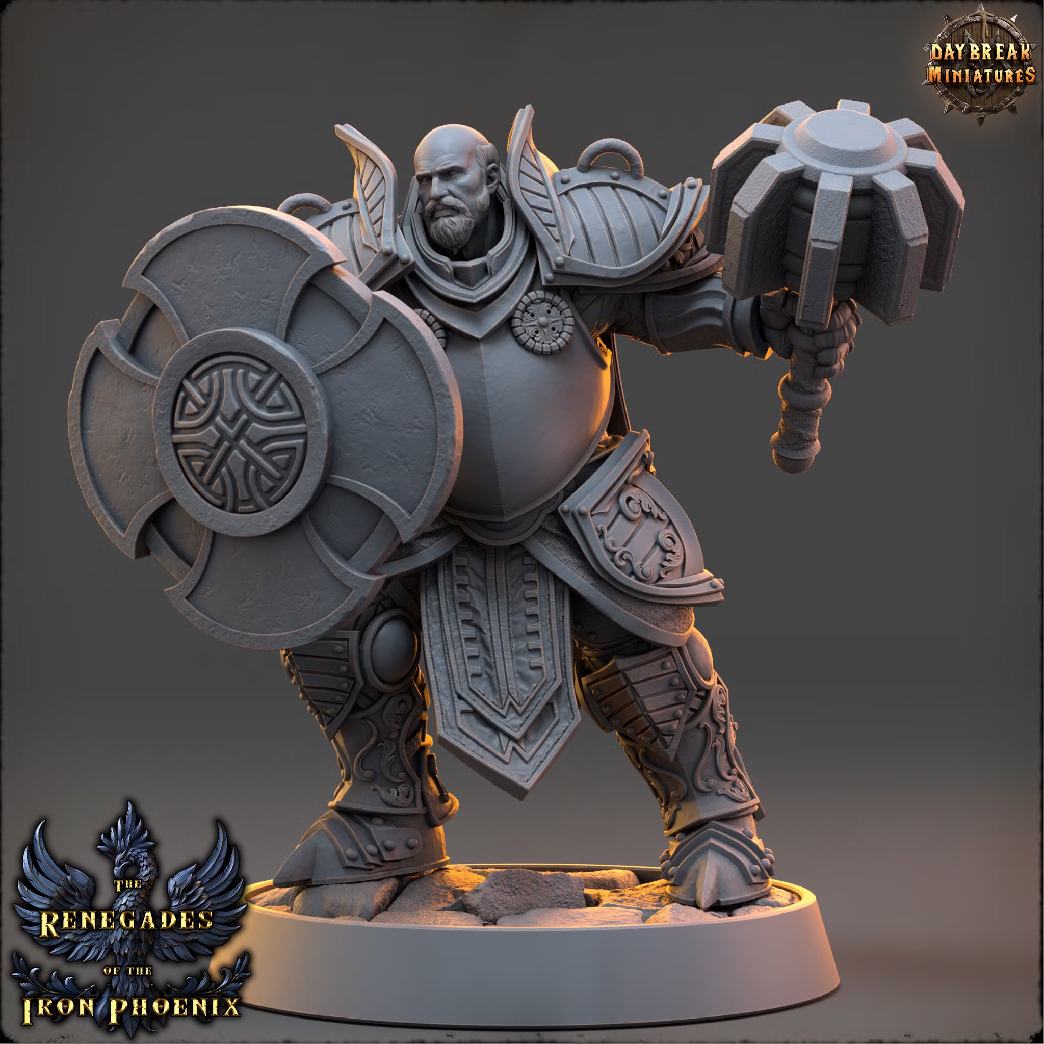 Hector du Cœur Vaillant — Daybreak Miniatures, official view 1