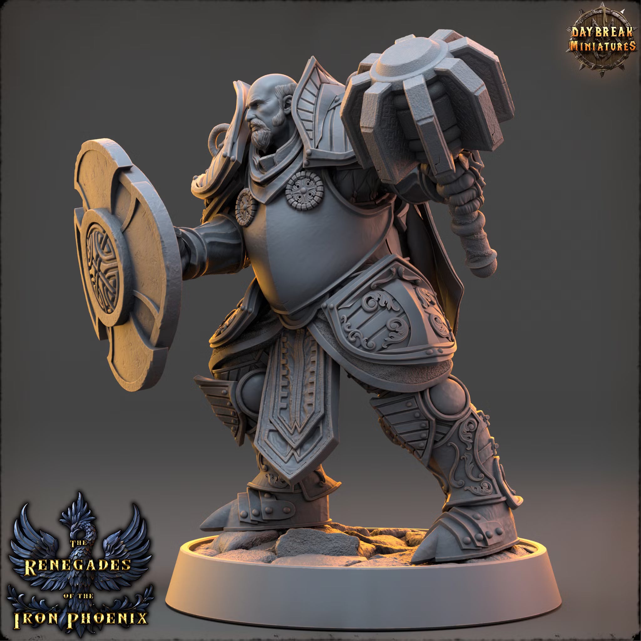 Hector du Cœur Vaillant — Daybreak Miniatures, official view 2