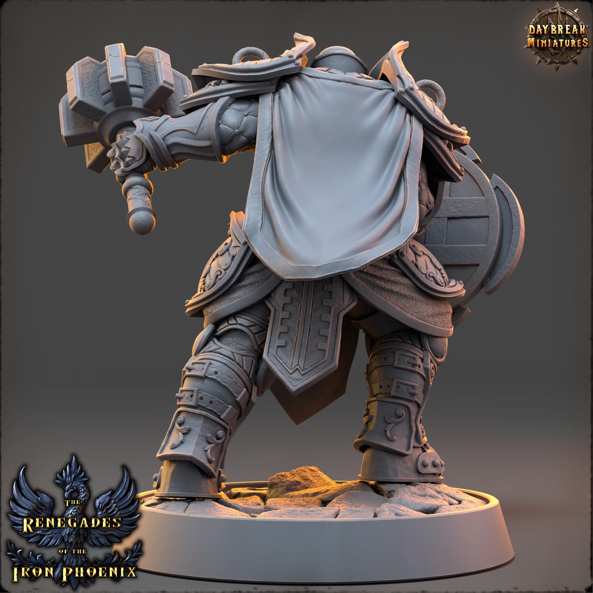 Hector du Cœur Vaillant — Daybreak Miniatures, official view 3