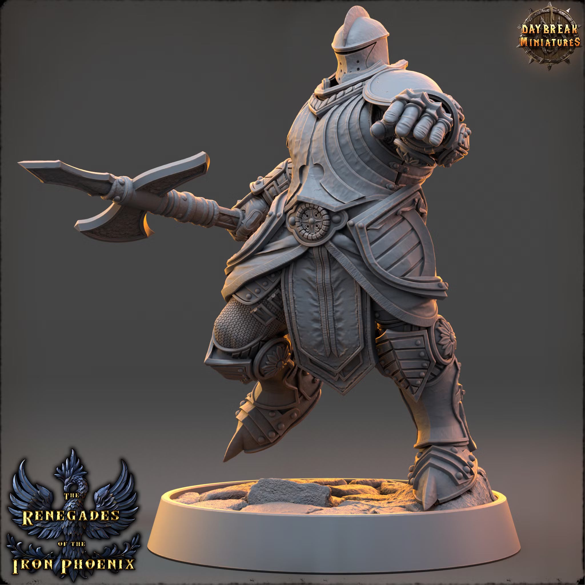 Hugues du Loup Solitaire — Daybreak Miniatures, official view 1
