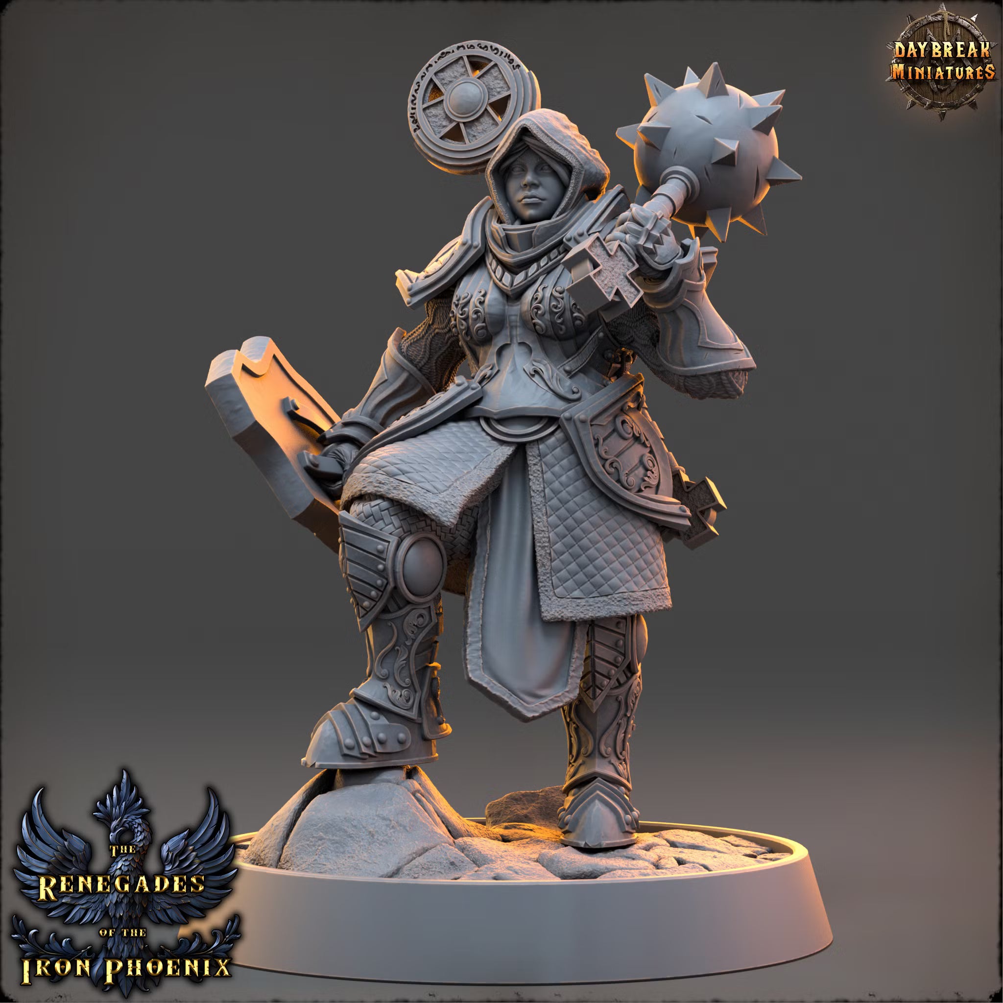 Odile de la Flamme Verte — Daybreak Miniatures, official view 1