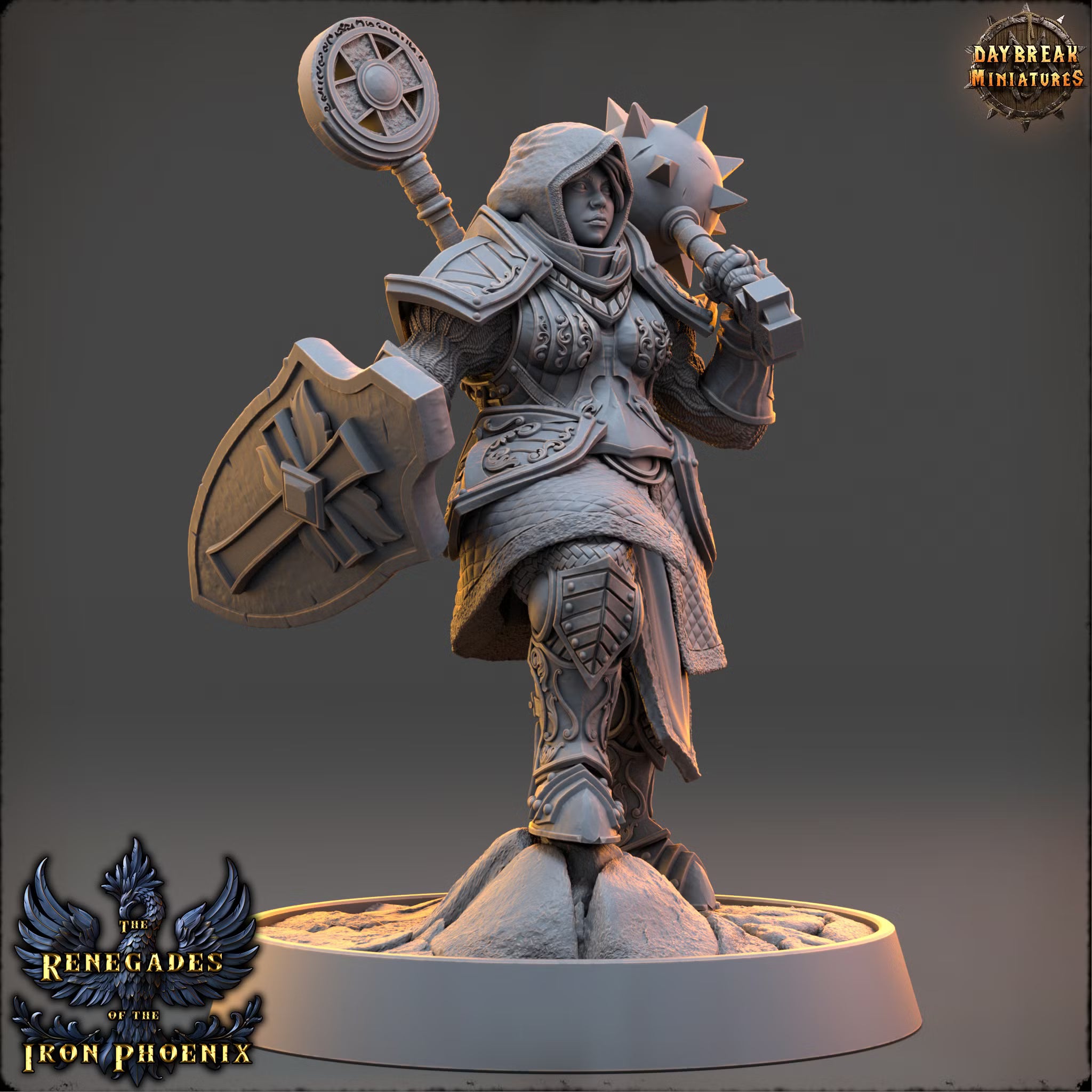 Odile de la Flamme Verte — Daybreak Miniatures, official view 2