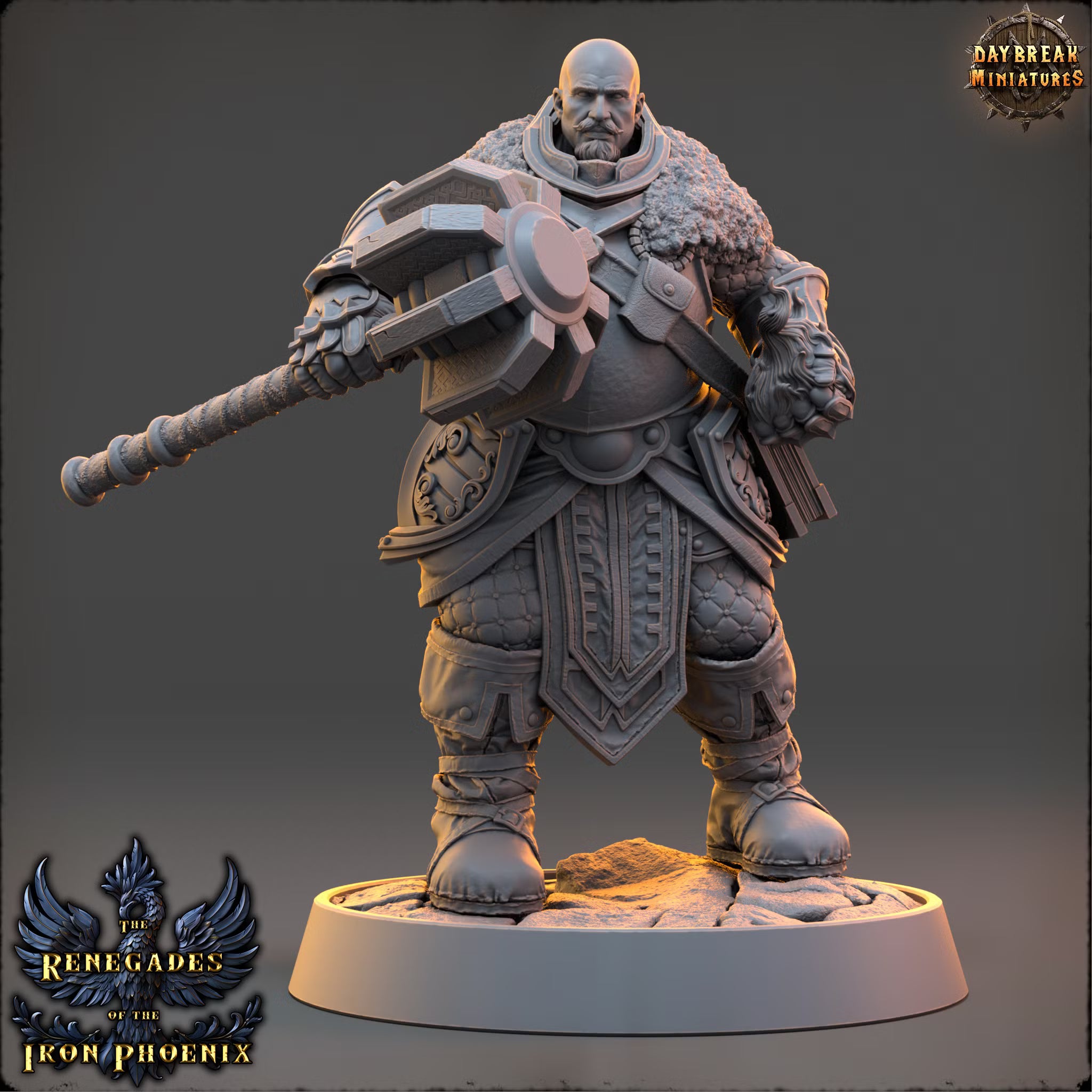 Roland du Dragon Rugissant — Daybreak Miniatures, official view 1