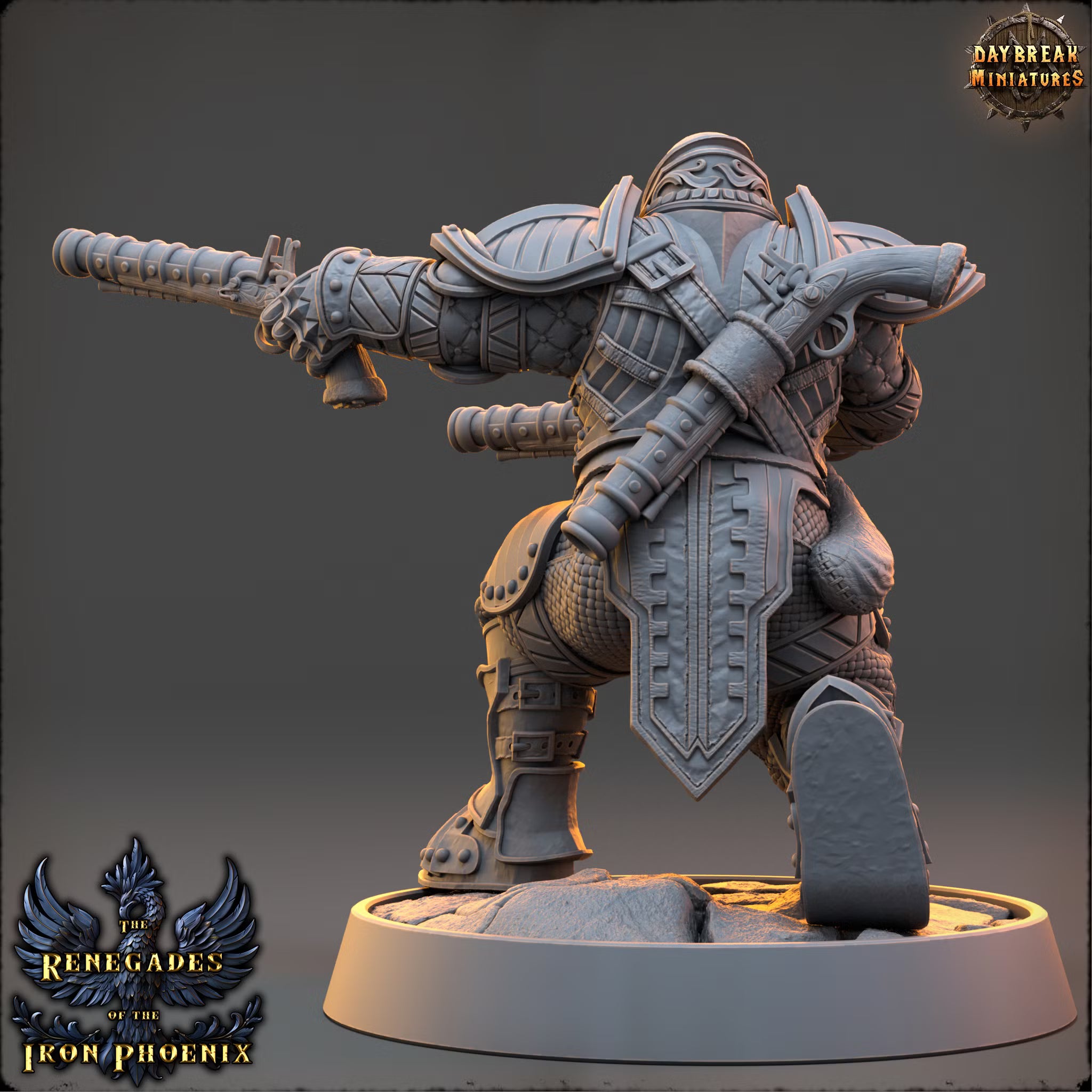 Tancred du Cerf Blanc — Daybreak Miniatures, official view 3