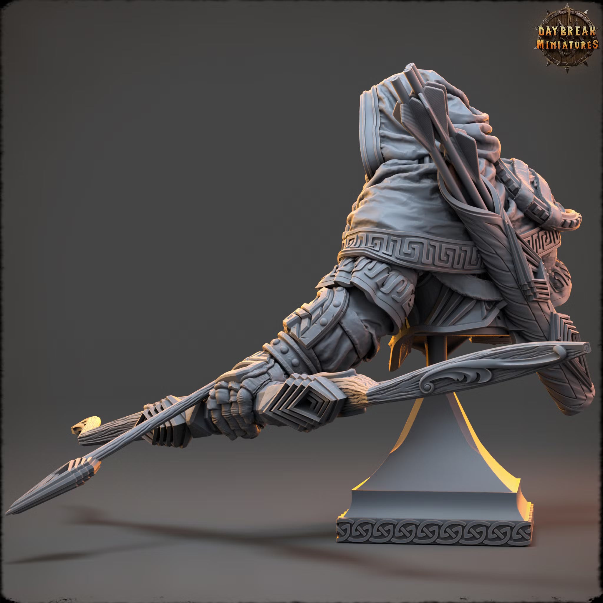 Juma Poisonbow - Bust — Daybreak Miniatures, official view 2