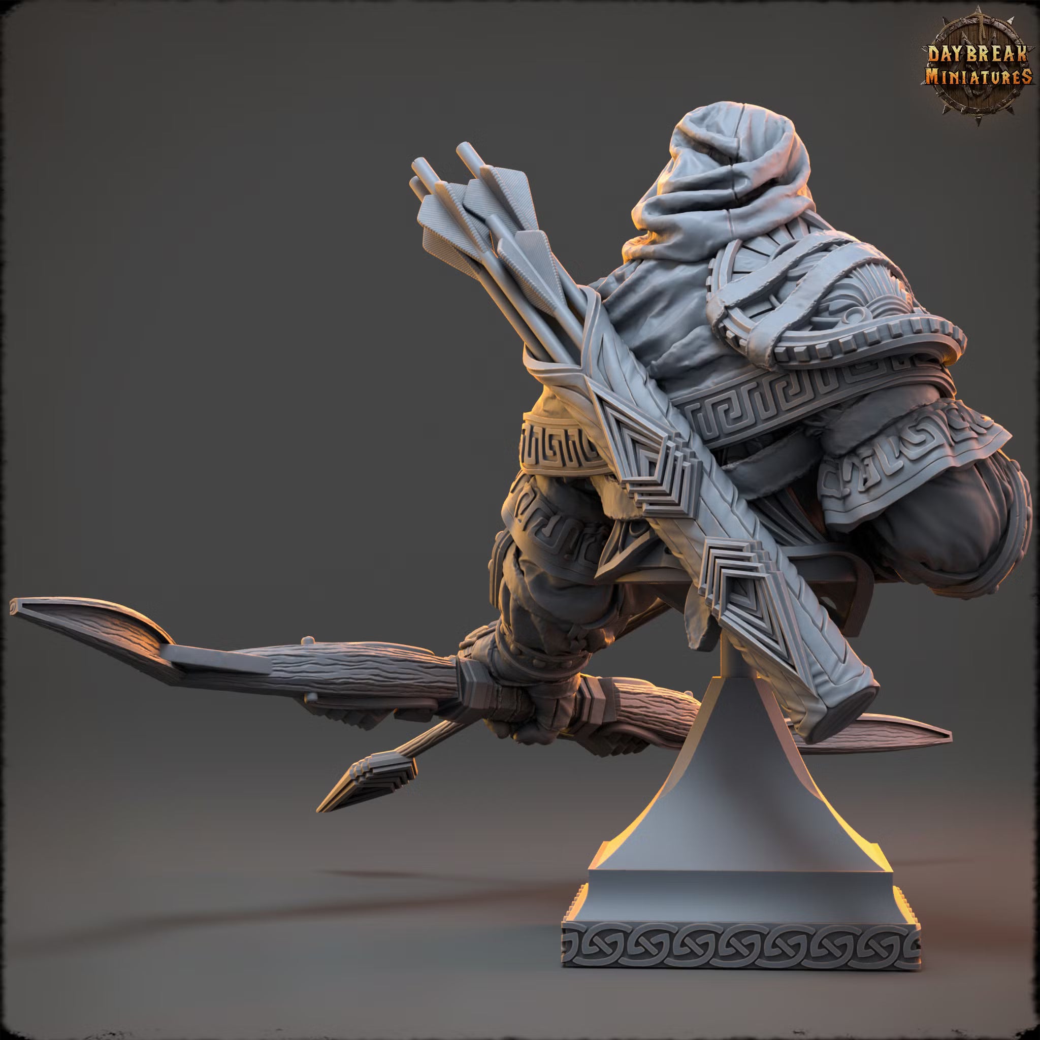 Juma Poisonbow - Bust — Daybreak Miniatures, official view 3