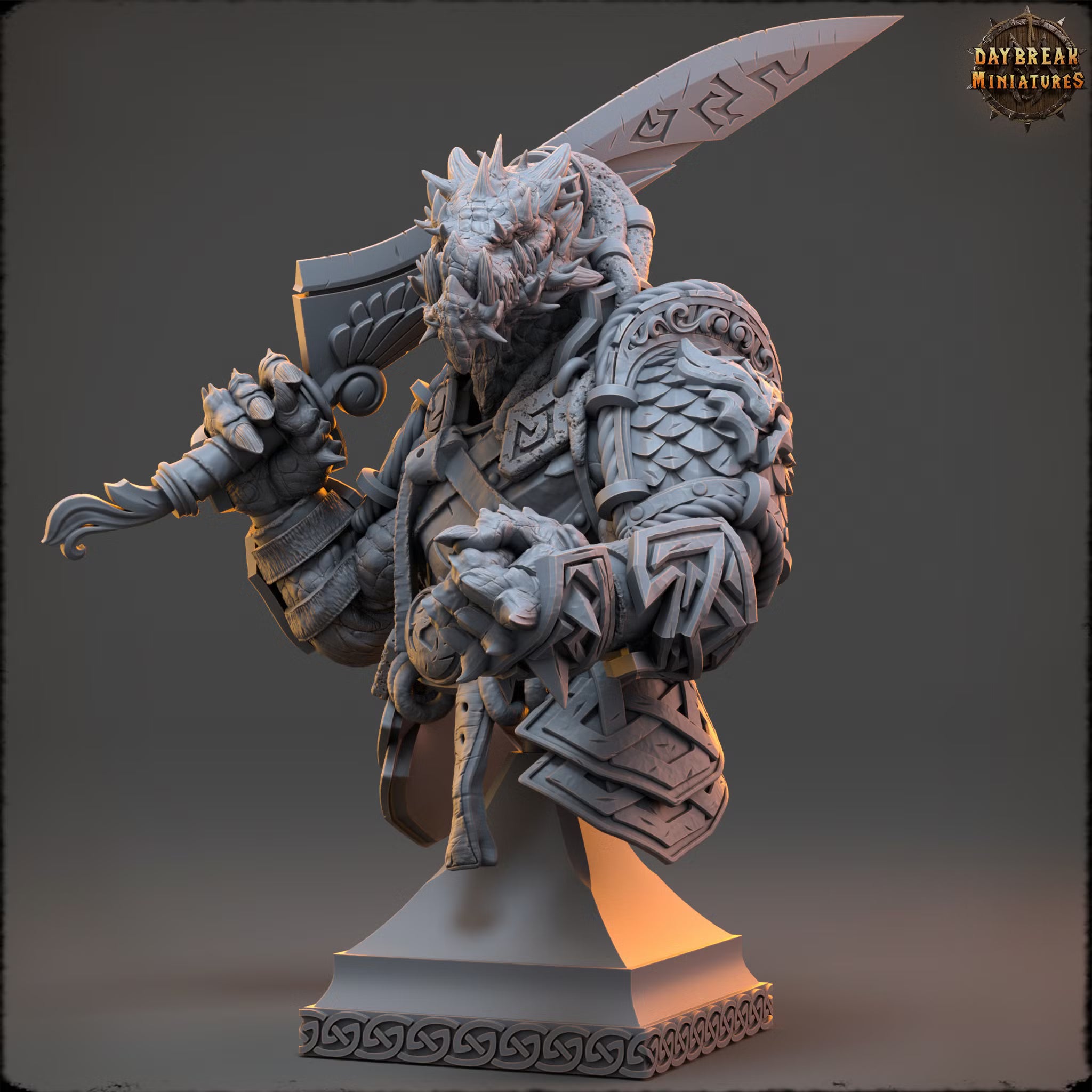 Toopaza Deepcutter - Bust — Daybreak Miniatures, official view 1