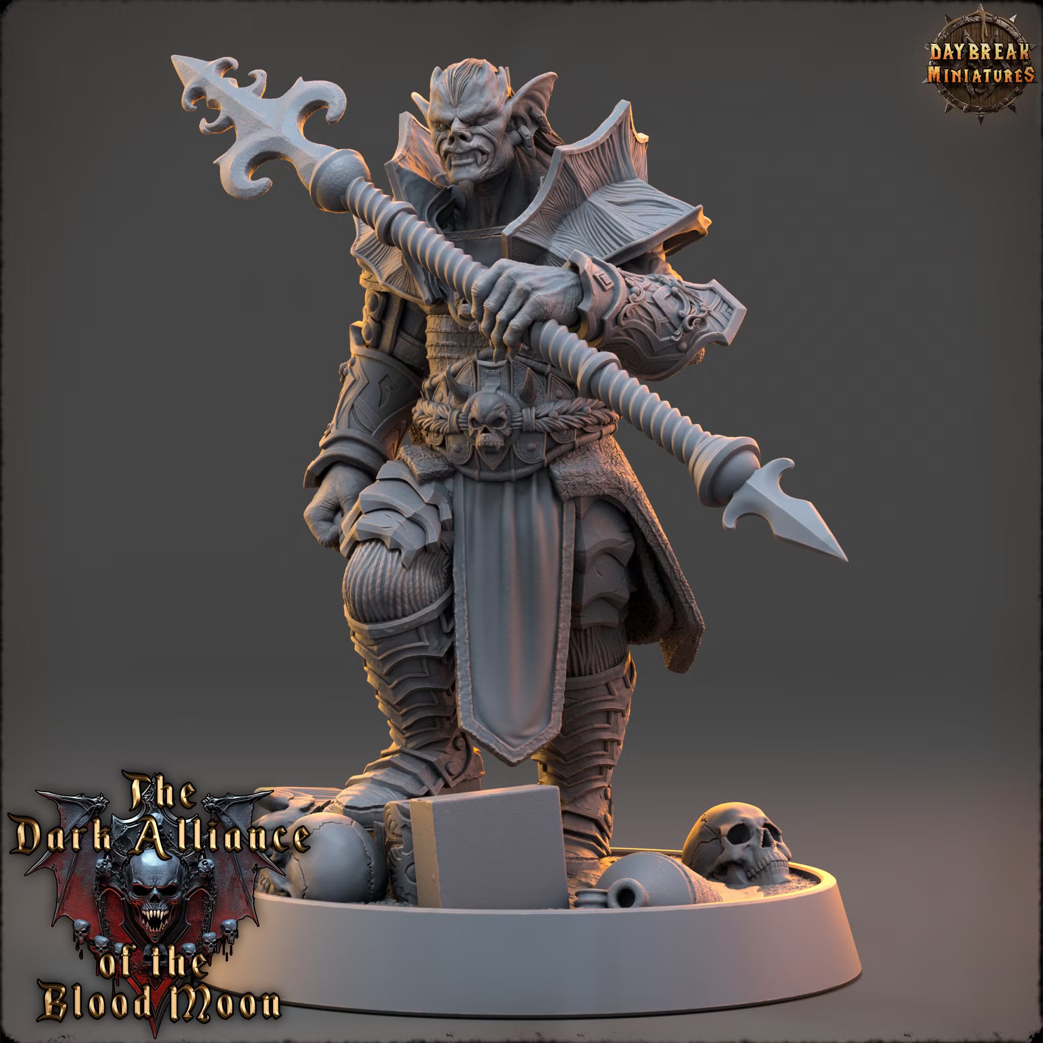 Dark Alliance of the Blood Moon - Ashgrave von Bane - Daybreak Miniatures — official render 1