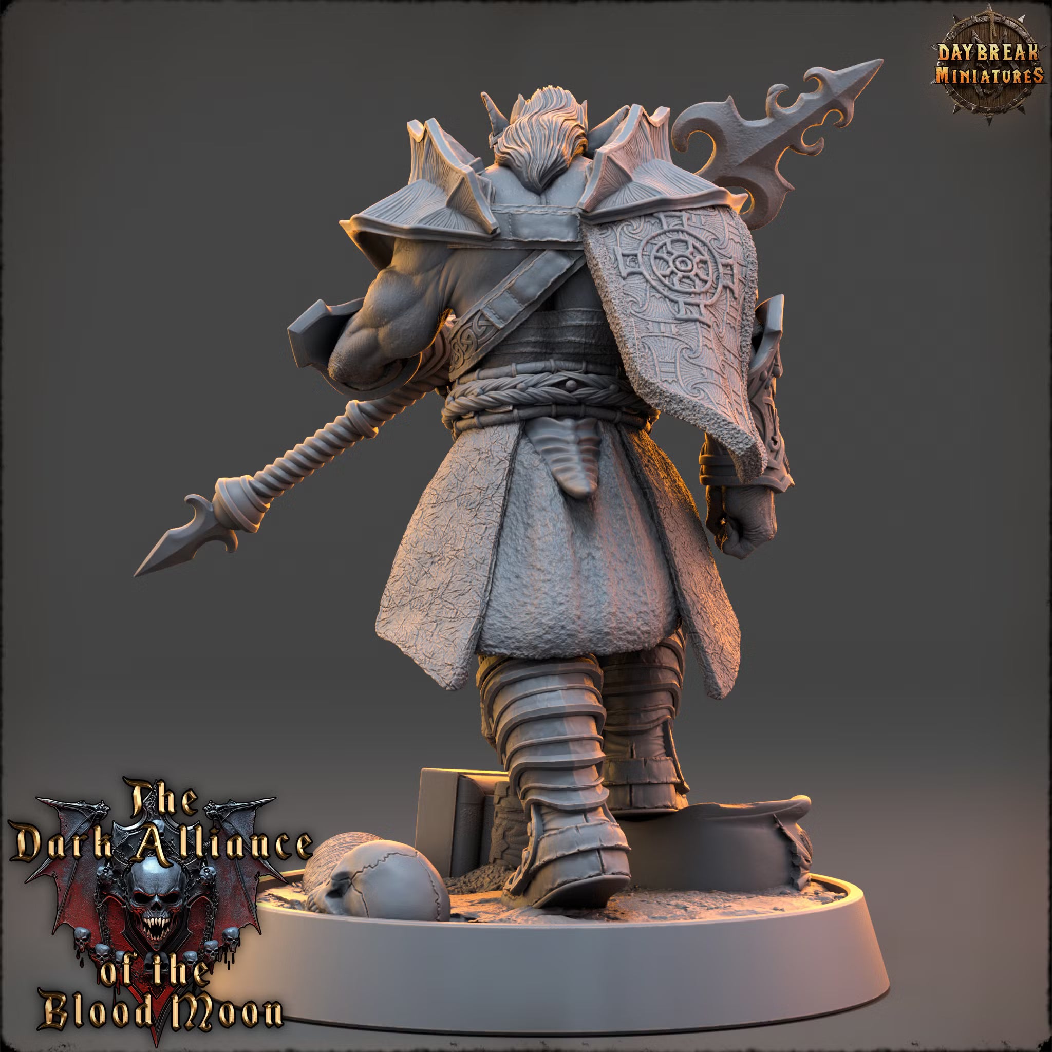 Dark Alliance of the Blood Moon - Ashgrave von Bane - Daybreak Miniatures — official render 3