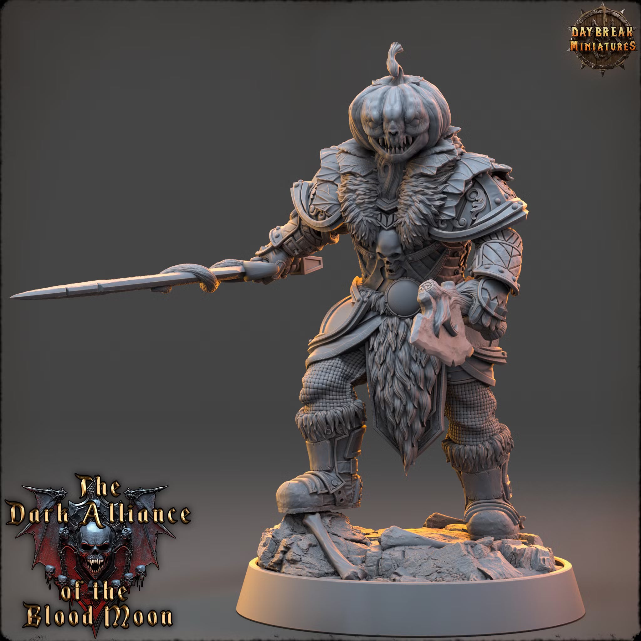 Dark Alliance of the Blood Moon - Carmine Hardgrove - Daybreak Miniatures — official render 1