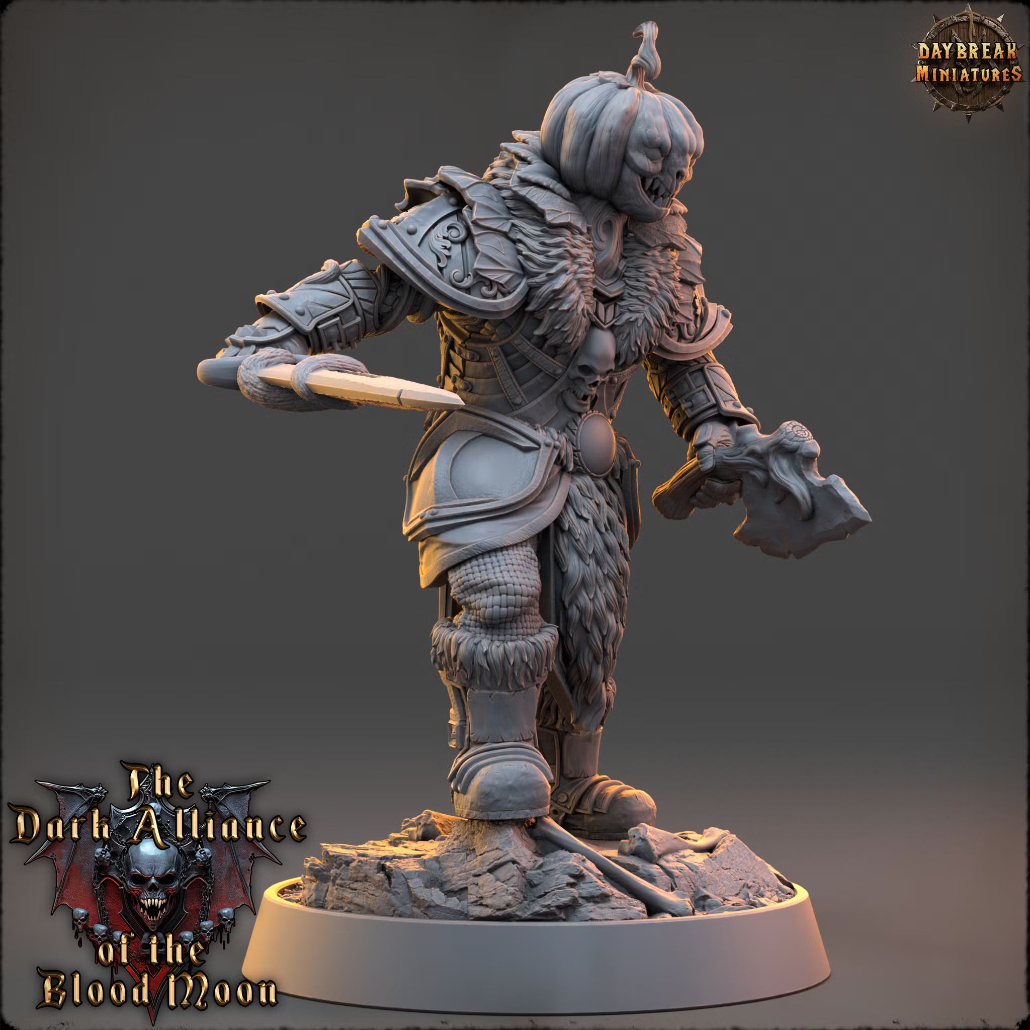 Dark Alliance of the Blood Moon - Carmine Hardgrove - Daybreak Miniatures — official render 2