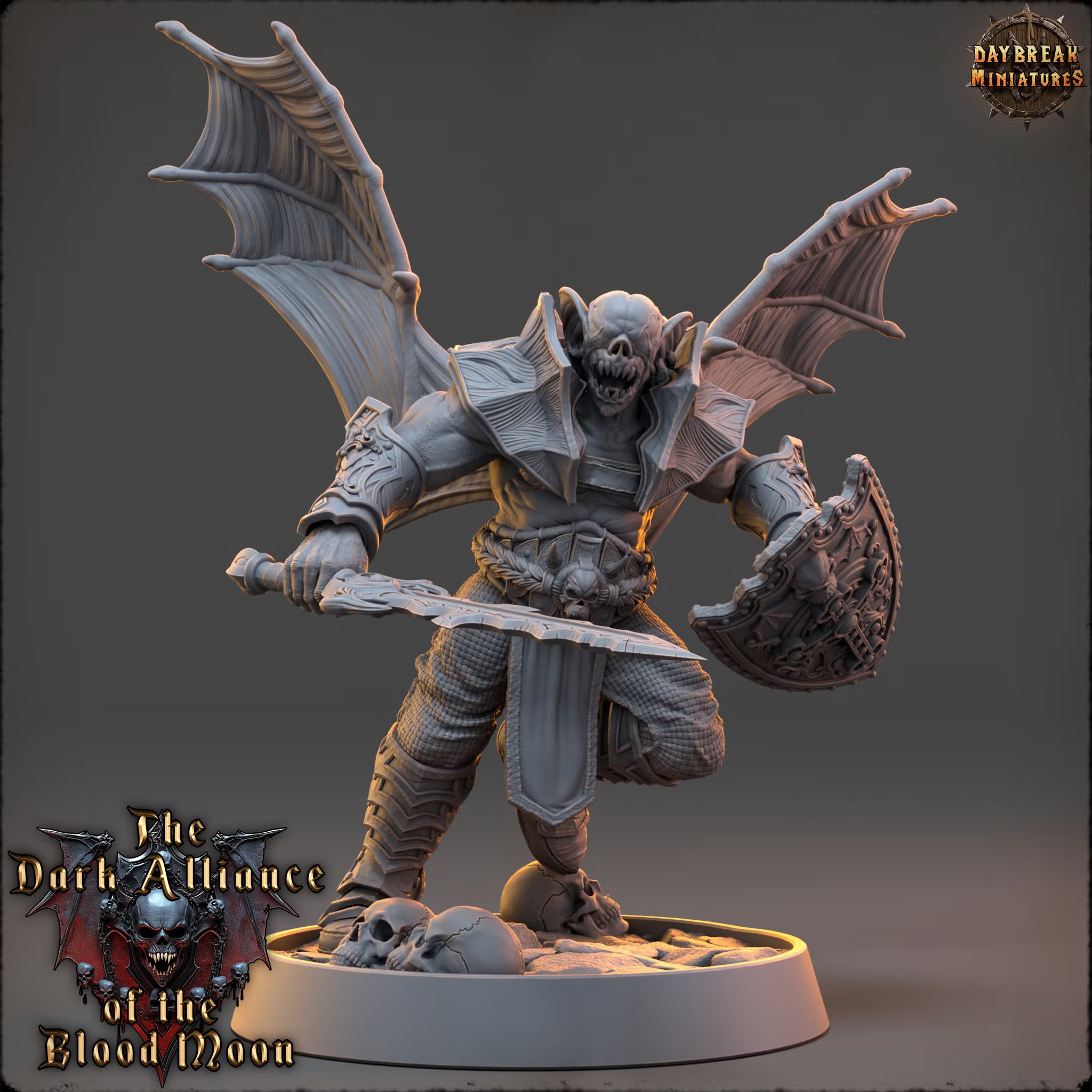 Dark Alliance of the Blood Moon - Mordan Carver - Daybreak Miniatures — official render 1