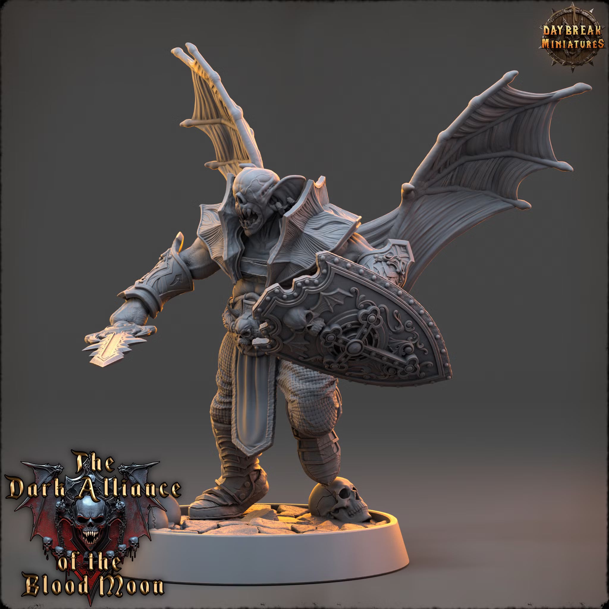 Dark Alliance of the Blood Moon - Mordan Carver - Daybreak Miniatures — official render 2