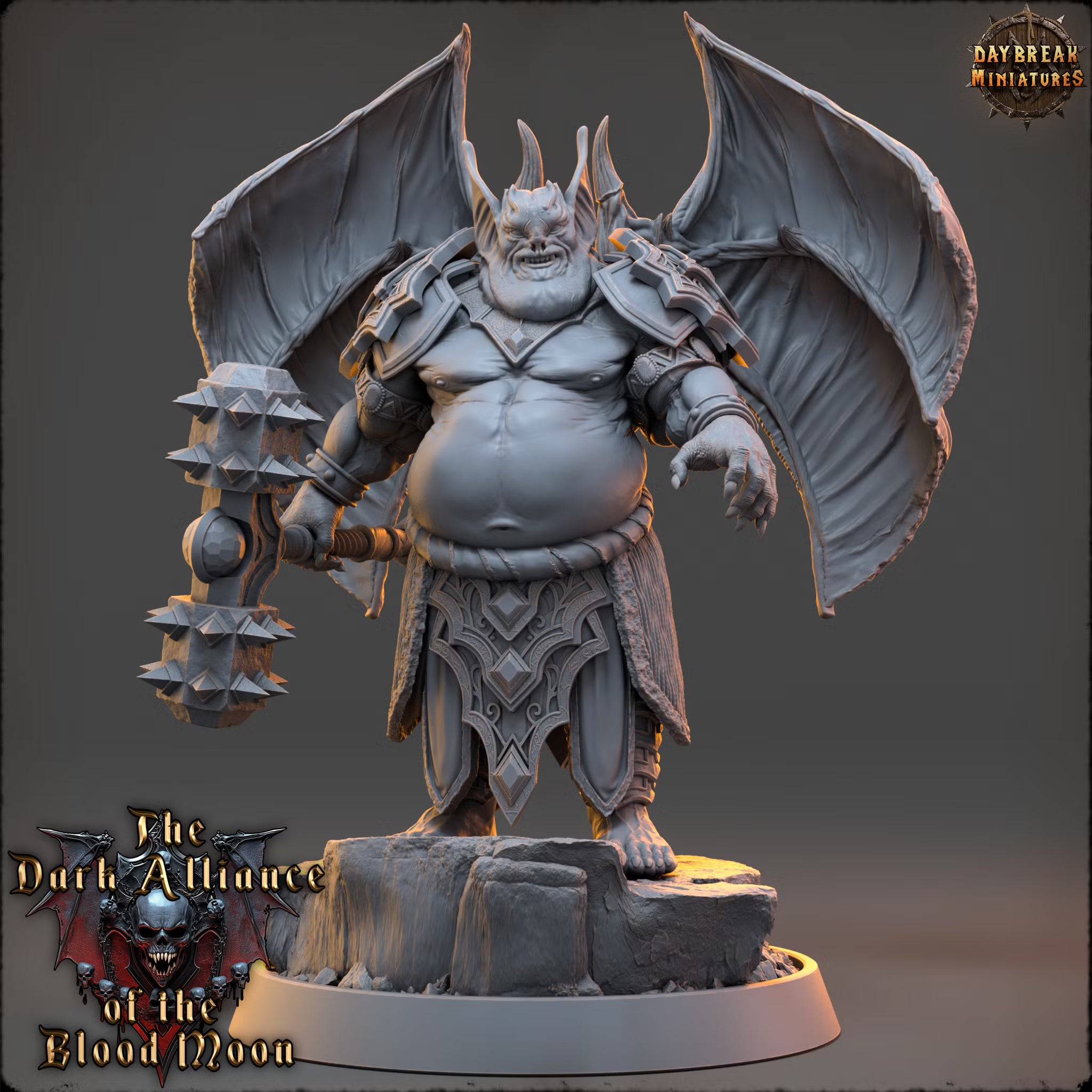 Dark Alliance of the Blood Moon - Valto Grimspire - Daybreak Miniatures — official render 1