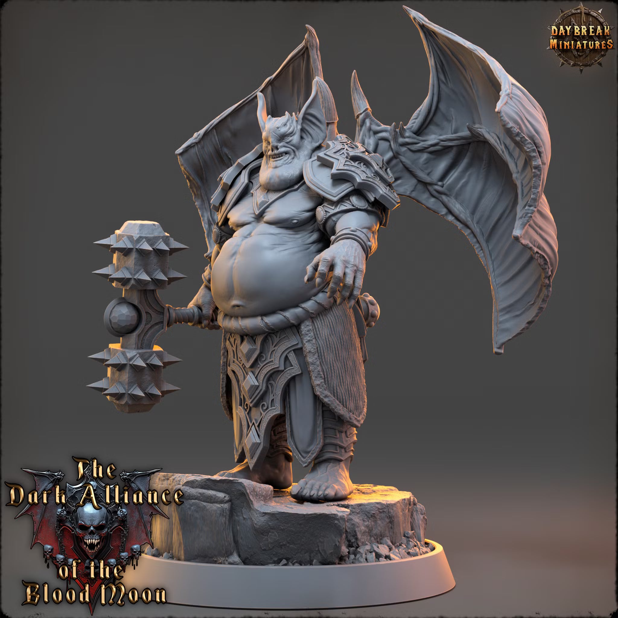 Dark Alliance of the Blood Moon - Valto Grimspire - Daybreak Miniatures — official render 2