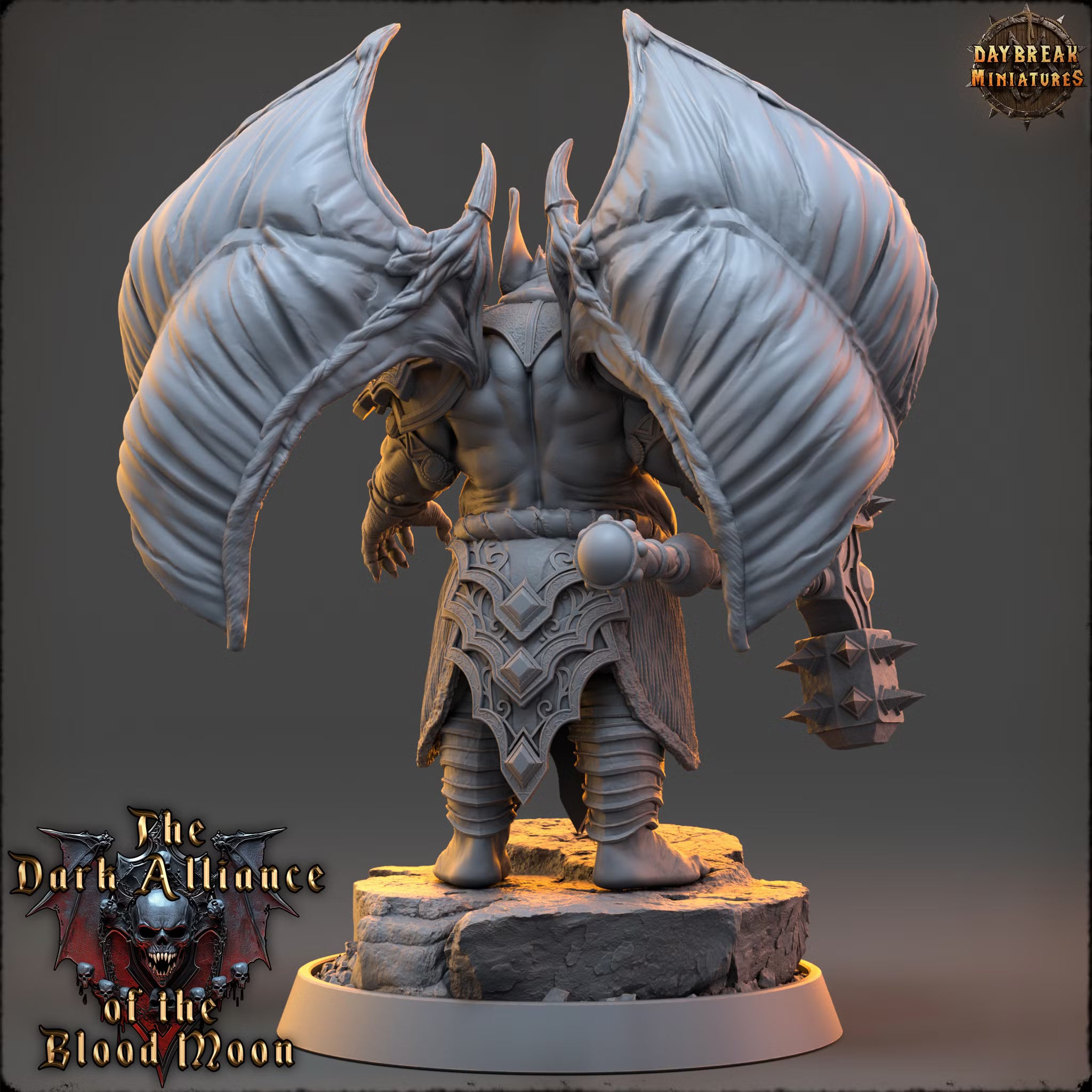 Dark Alliance of the Blood Moon - Valto Grimspire - Daybreak Miniatures — official render 3