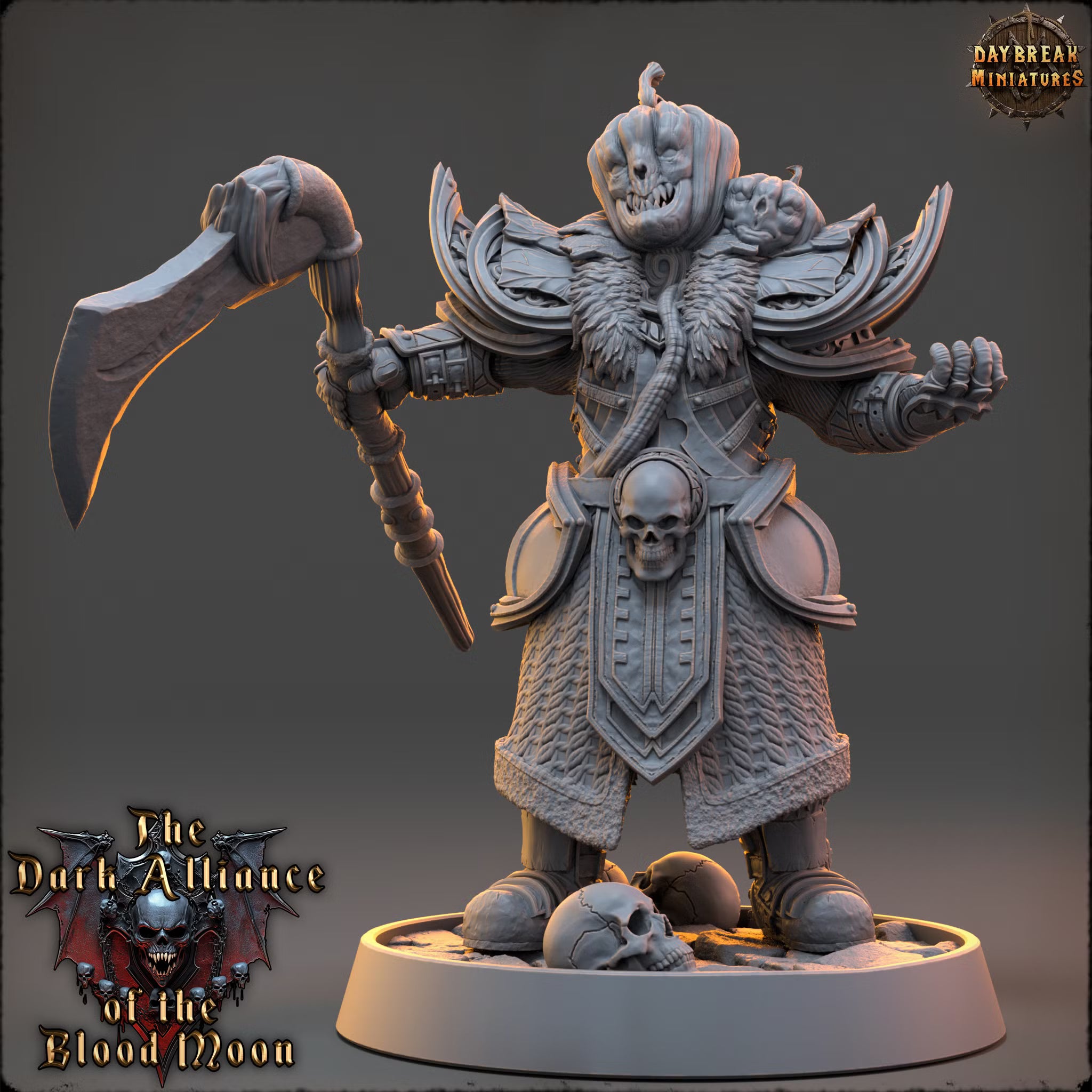 Dark Alliance of the Blood Moon - Vyctor Hüllow - Daybreak Miniatures — official render 1
