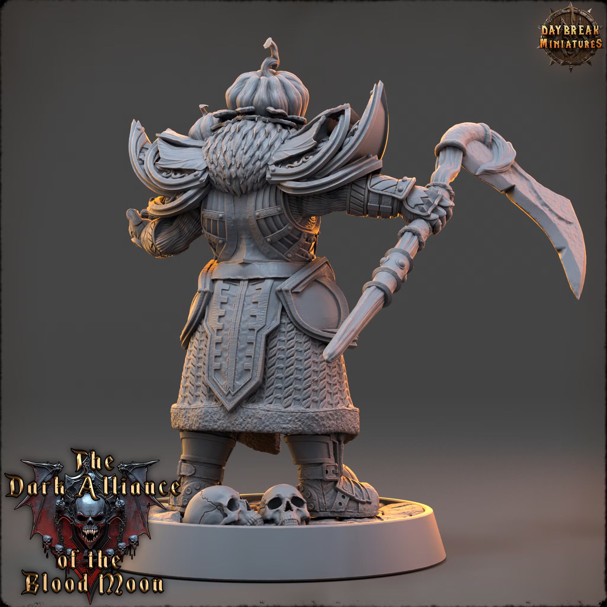 Dark Alliance of the Blood Moon - Vyctor Hüllow - Daybreak Miniatures — official render 3
