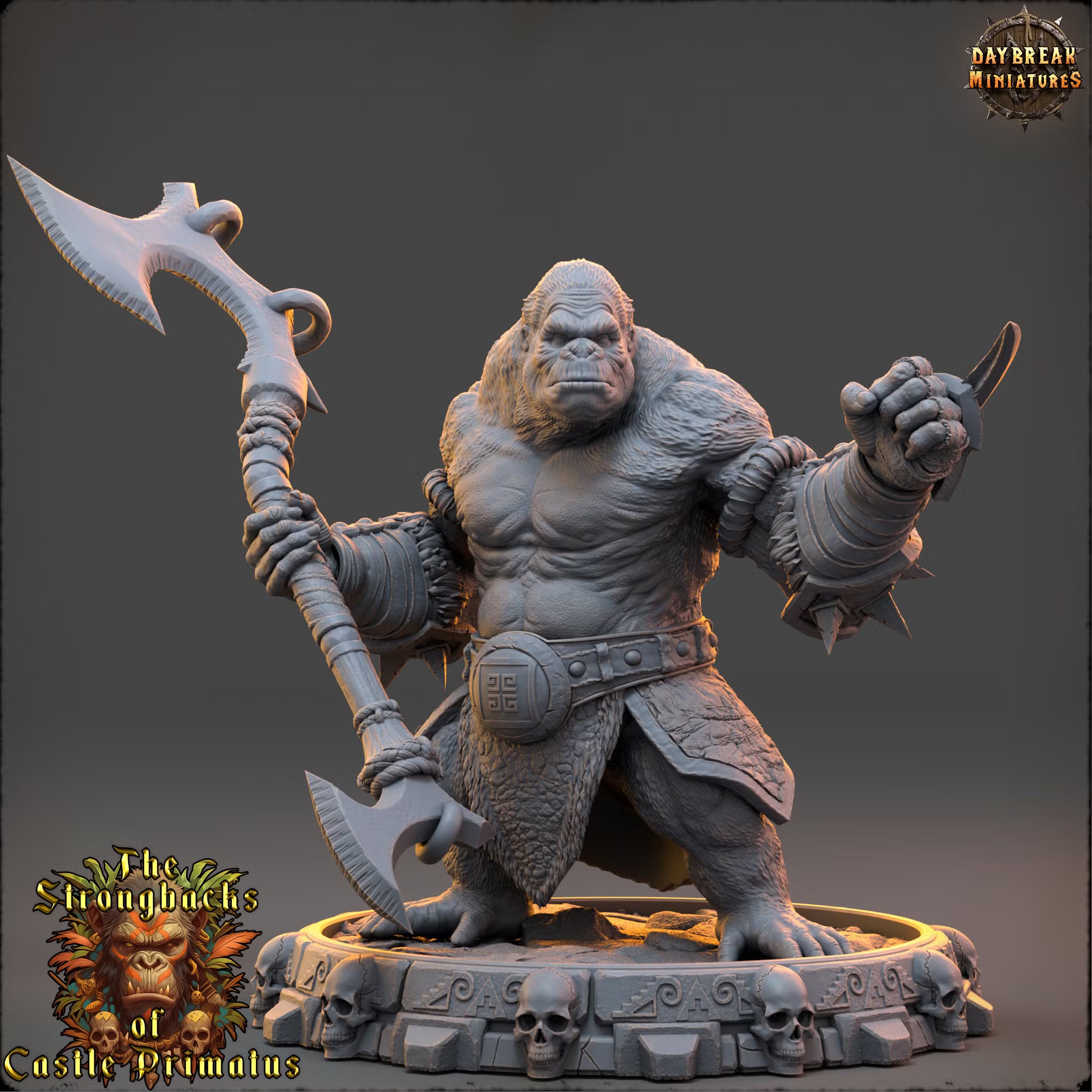 The Strongbacks of Castle Primatus - Balor Emryn - Daybreak Miniatures — official view 1