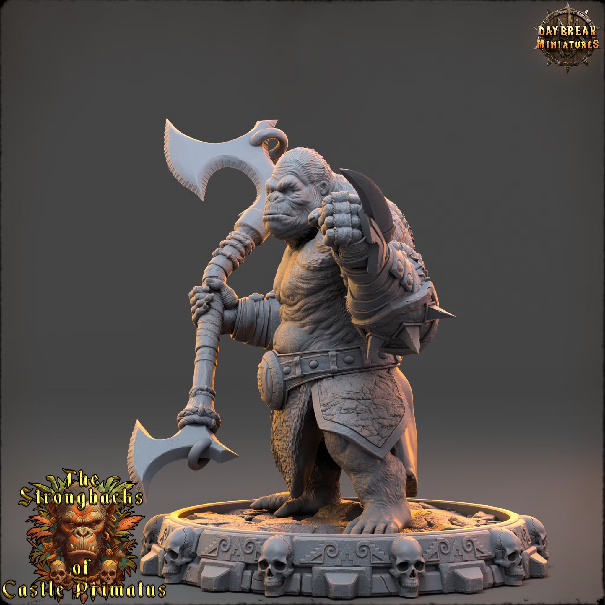 The Strongbacks of Castle Primatus - Balor Emryn - Daybreak Miniatures — official view 2