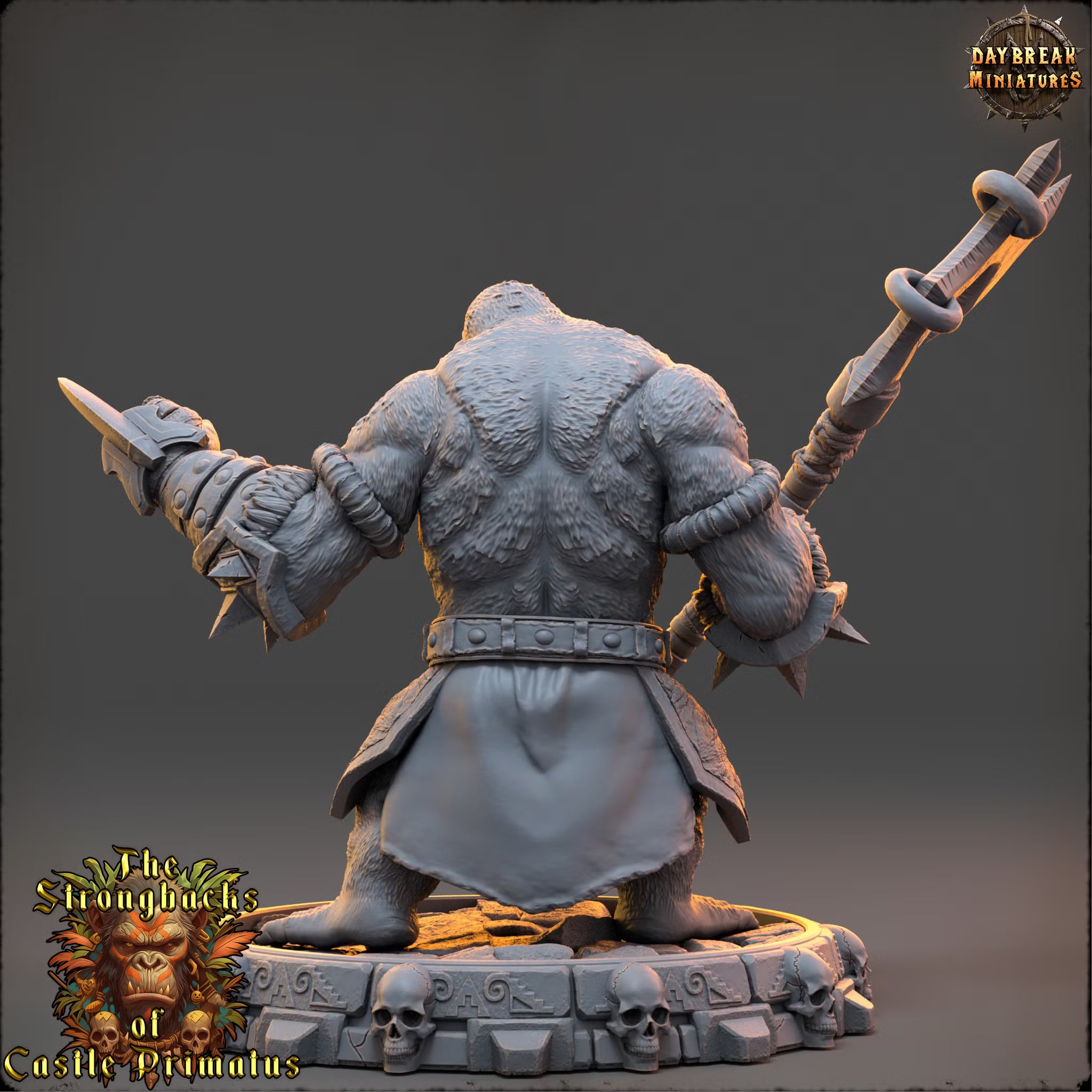 The Strongbacks of Castle Primatus - Balor Emryn - Daybreak Miniatures — official view 3