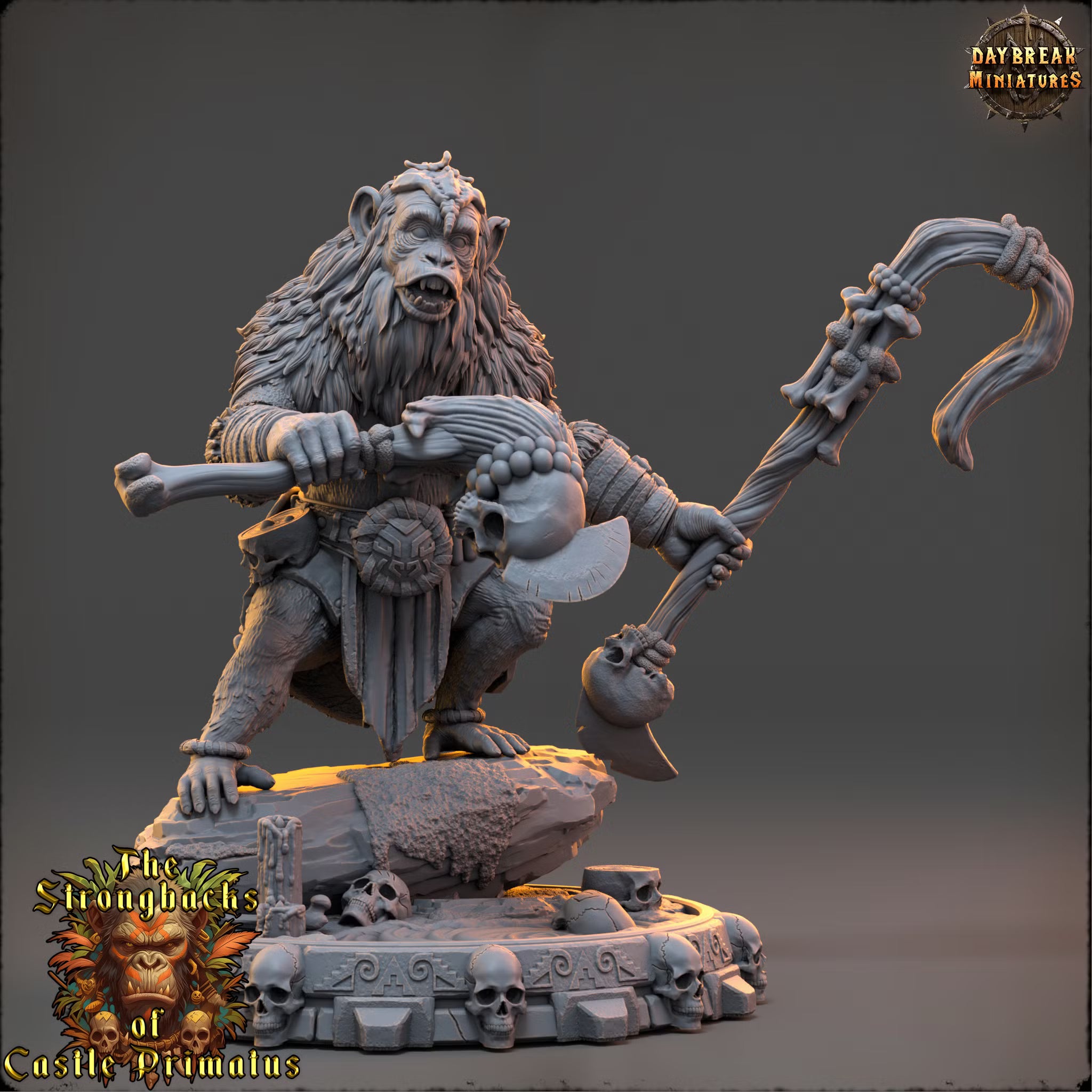 The Strongbacks of Castle Primatus - Brak Stormar - Daybreak Miniatures — official view 1