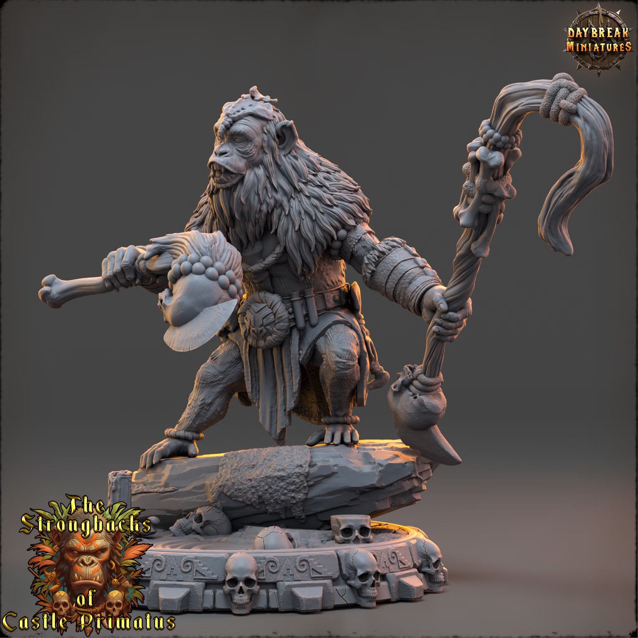 The Strongbacks of Castle Primatus - Brak Stormar - Daybreak Miniatures — official view 2