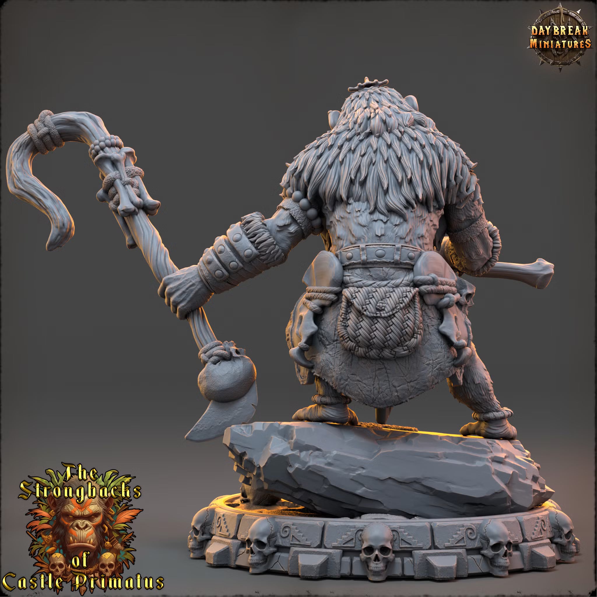 The Strongbacks of Castle Primatus - Brak Stormar - Daybreak Miniatures — official view 3