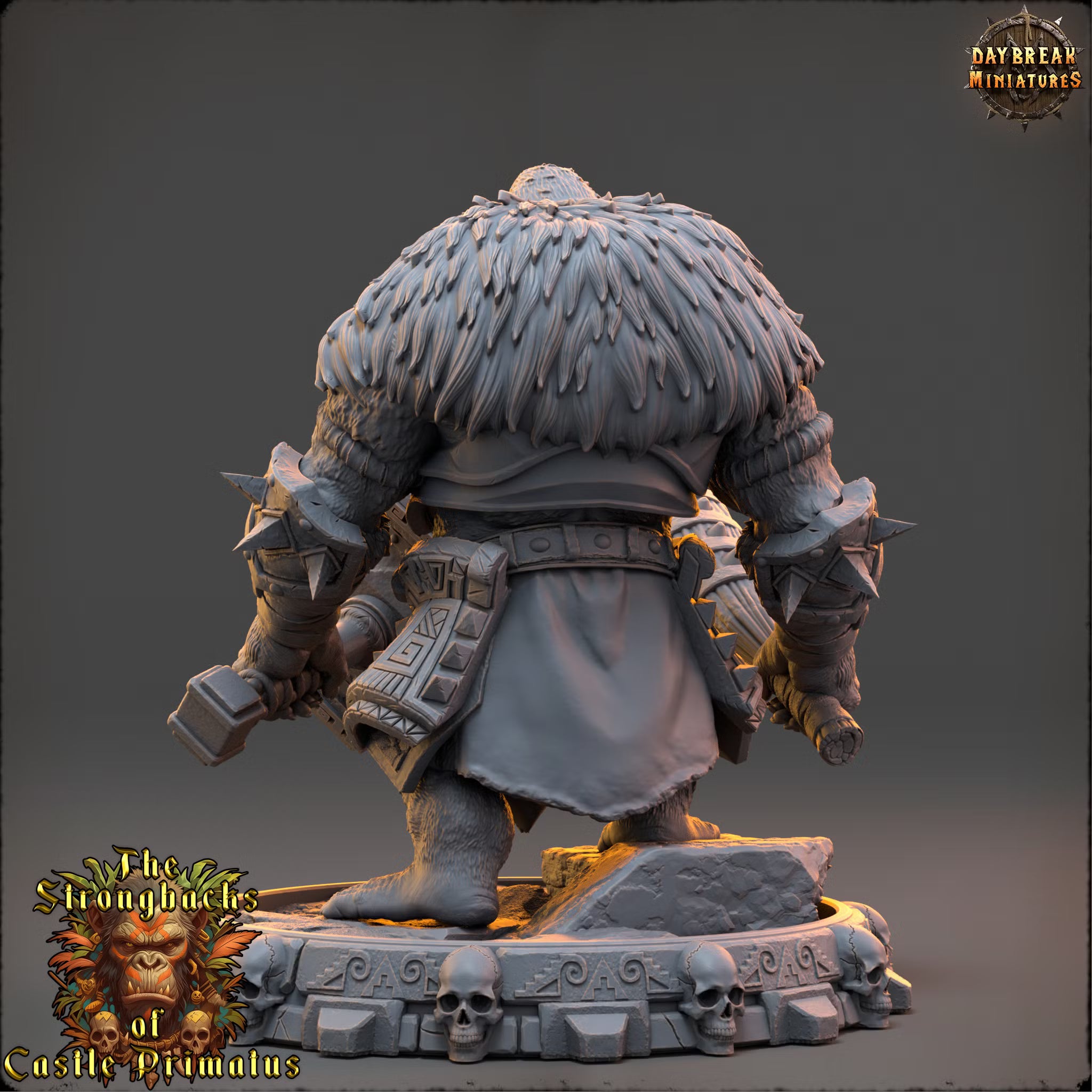 The Strongbacks of Castle Primatus - Grak Bloodren - Daybreak Miniatures — official view 3