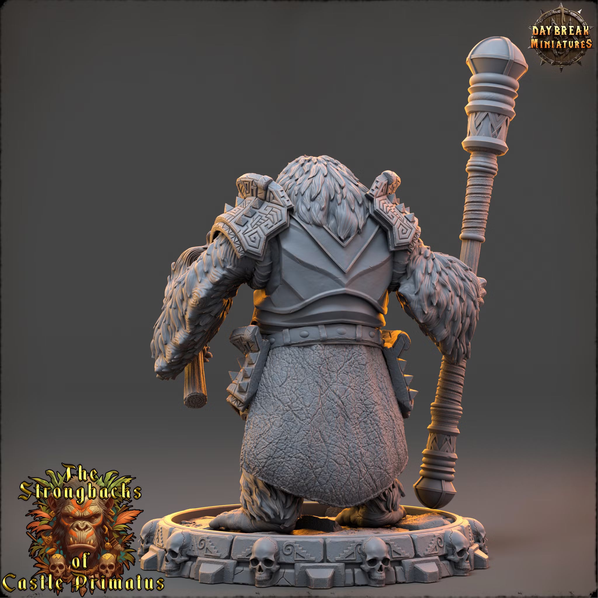 The Strongbacks of Castle Primatus - Hral Fyrnax - Daybreak Miniatures — official view 3