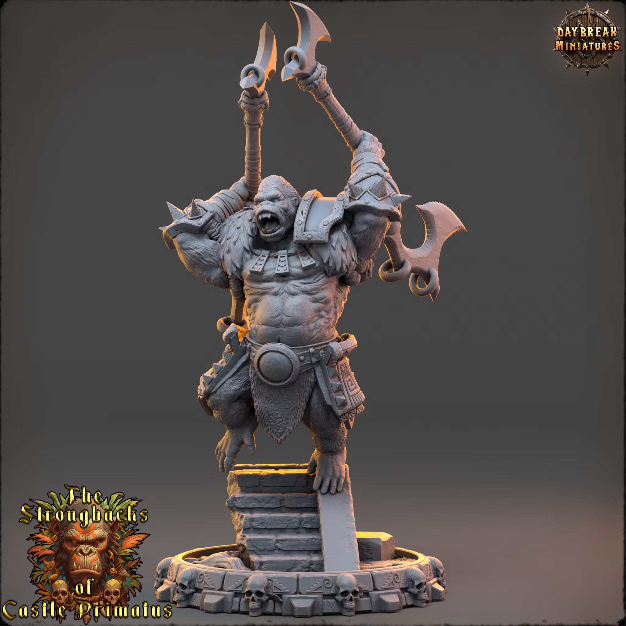 The Strongbacks of Castle Primatus - Kael Ithron - Daybreak Miniatures — official view 2