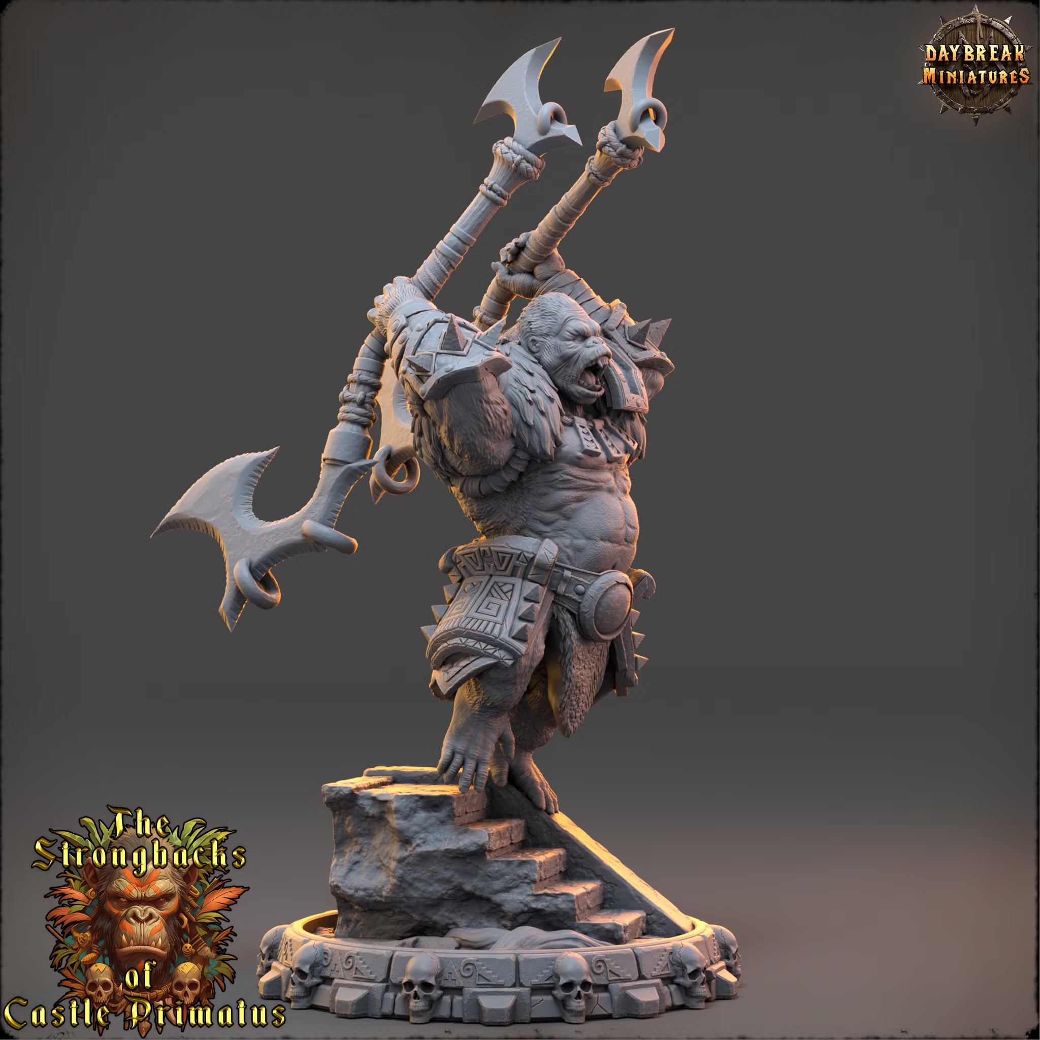 The Strongbacks of Castle Primatus - Kael Ithron - Daybreak Miniatures — official view 3
