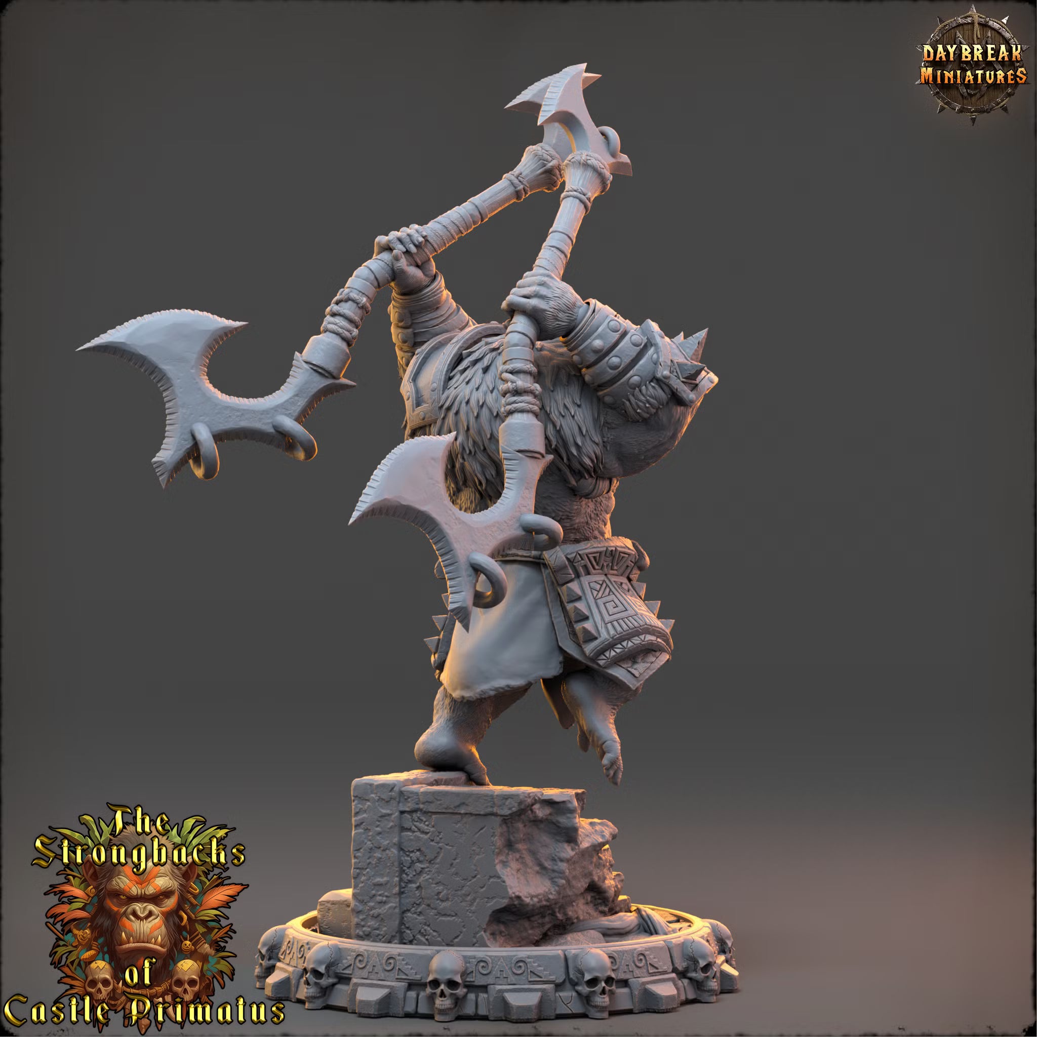 The Strongbacks of Castle Primatus - Kael Ithron - Daybreak Miniatures — official view 4