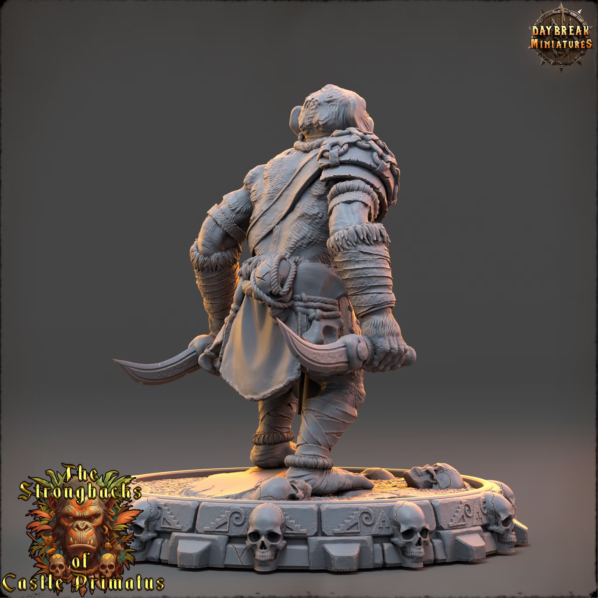 The Strongbacks of Castle Primatus - Mogar Stonemir - Daybreak Miniatures — official view 3
