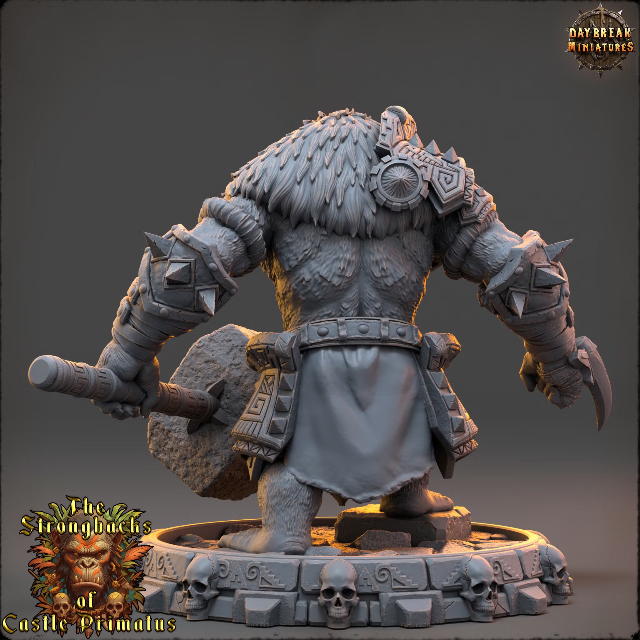 The Strongbacks of Castle Primatus - Raka Windar - Daybreak Miniatures — official view 3