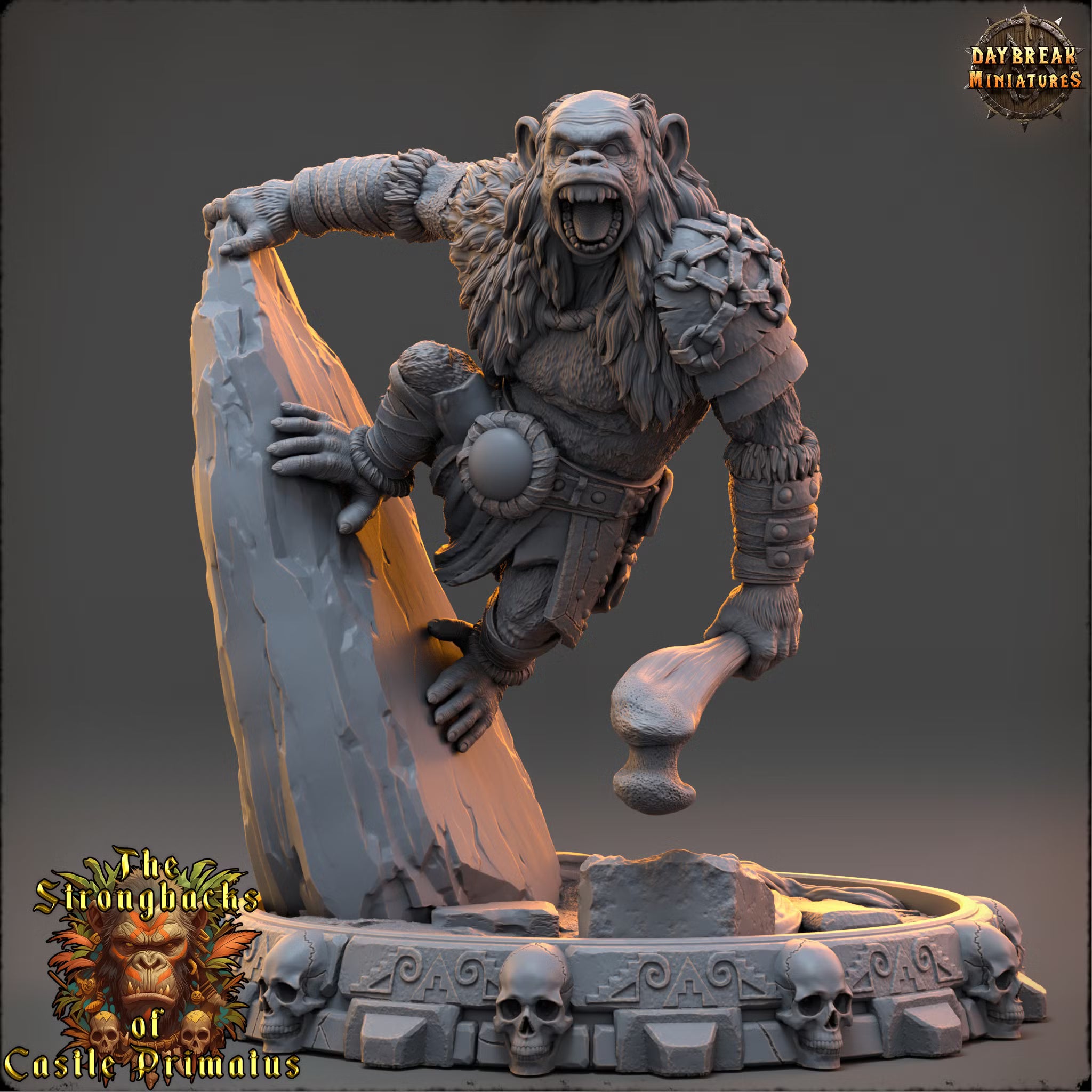 The Strongbacks of Castle Primatus - Tharn Duskaal - Daybreak Miniatures — official view 1