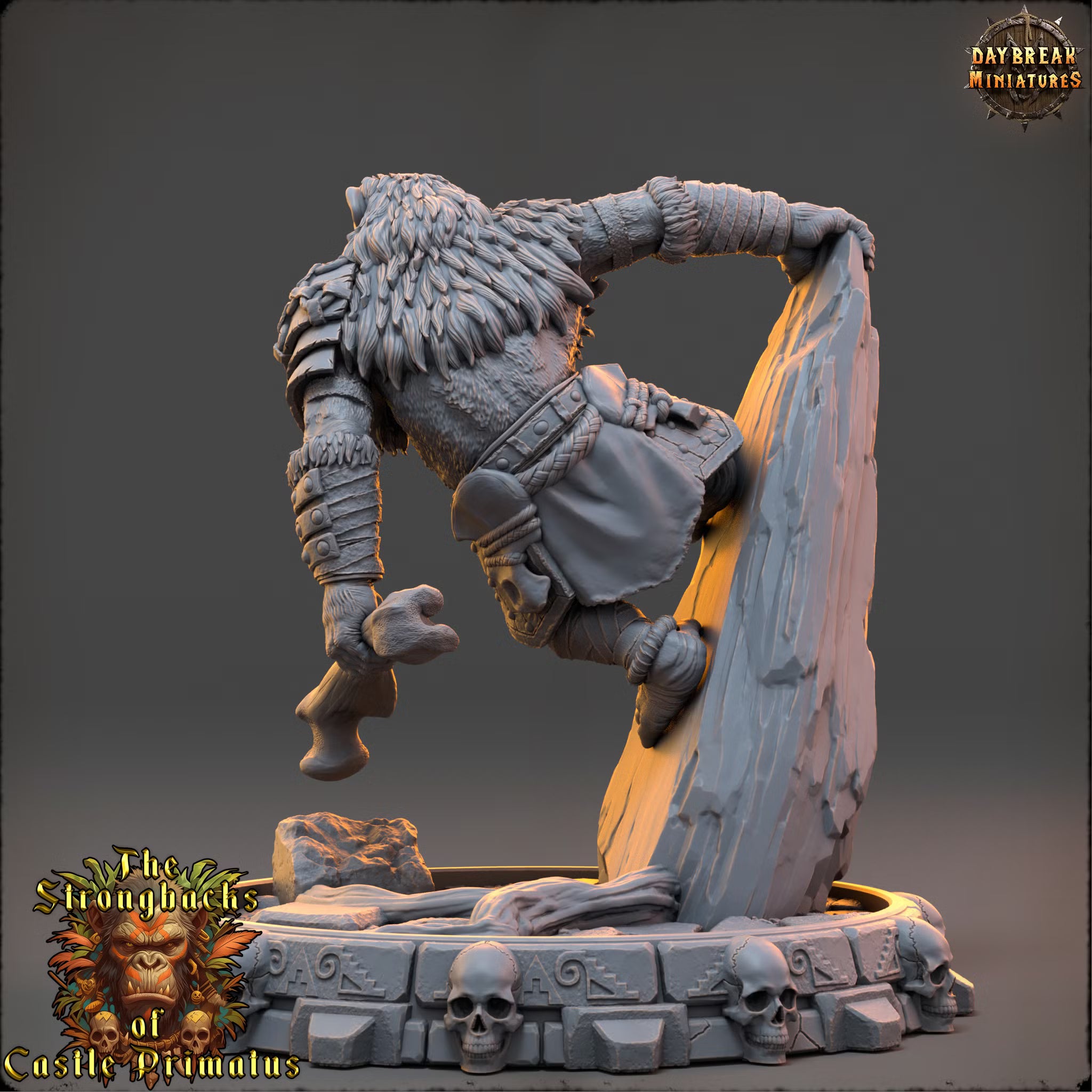 The Strongbacks of Castle Primatus - Tharn Duskaal - Daybreak Miniatures — official view 3